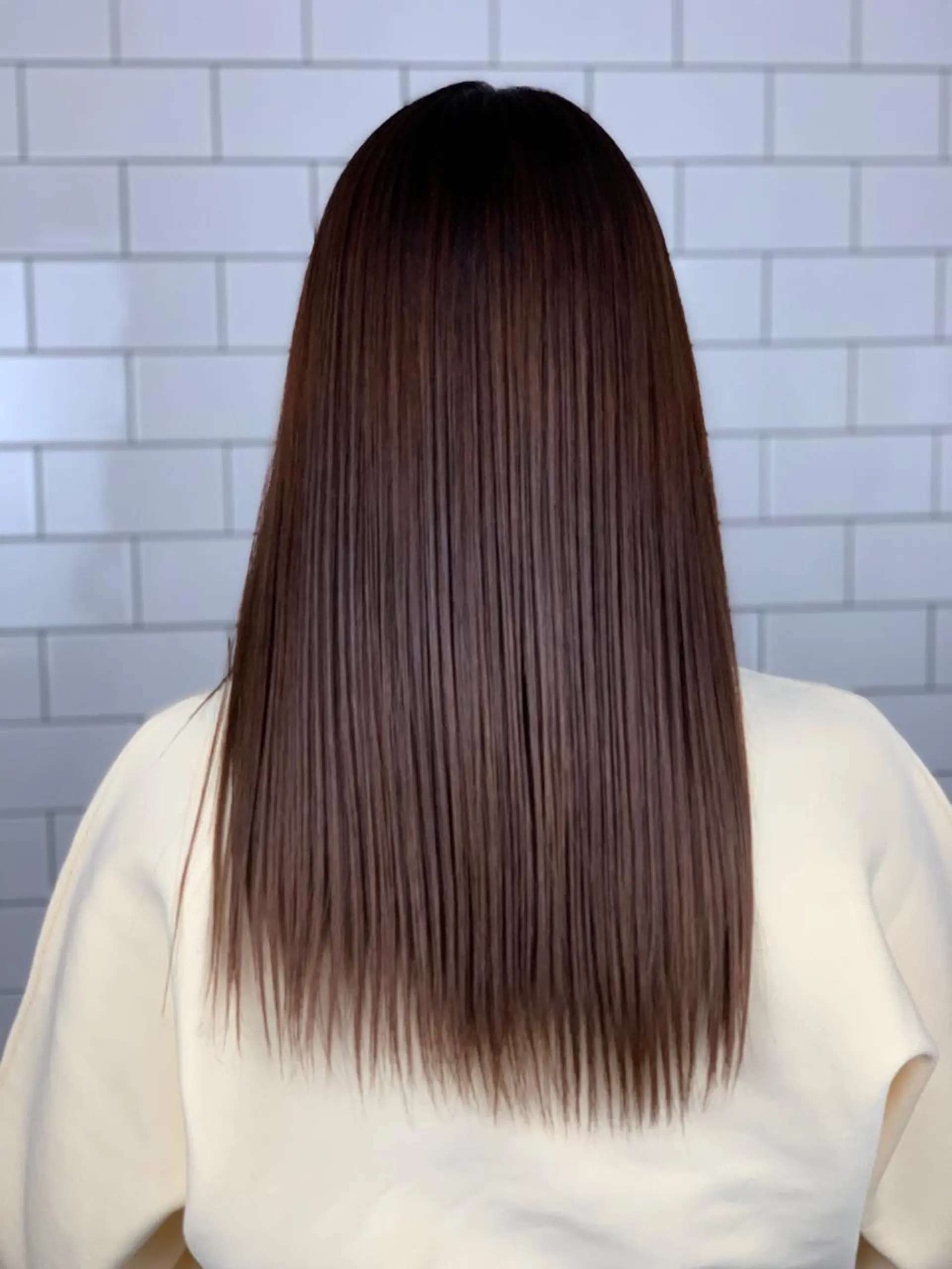 ロング 髪質改善 トリートメント 酸熱トリートメント カット トリートメント 妙見 知洋のヘアスタイル