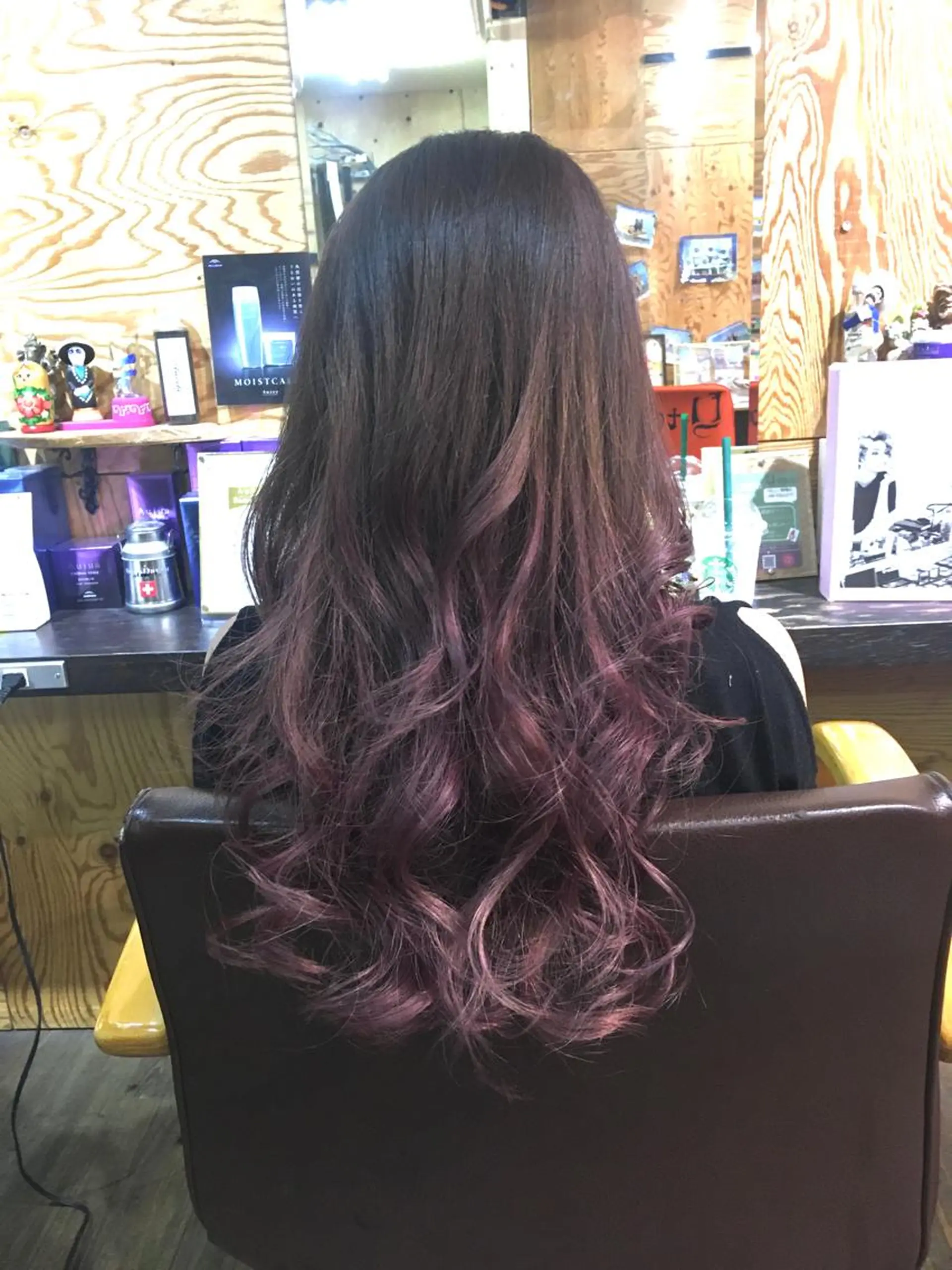 ロング カラー グラデーションカラー ラベンダーカラー ラベンダーピンク ピンクカラー カット ヘアカラー ✨U-topia渡邉 大樹【公認資格有】✨のヘアスタイル