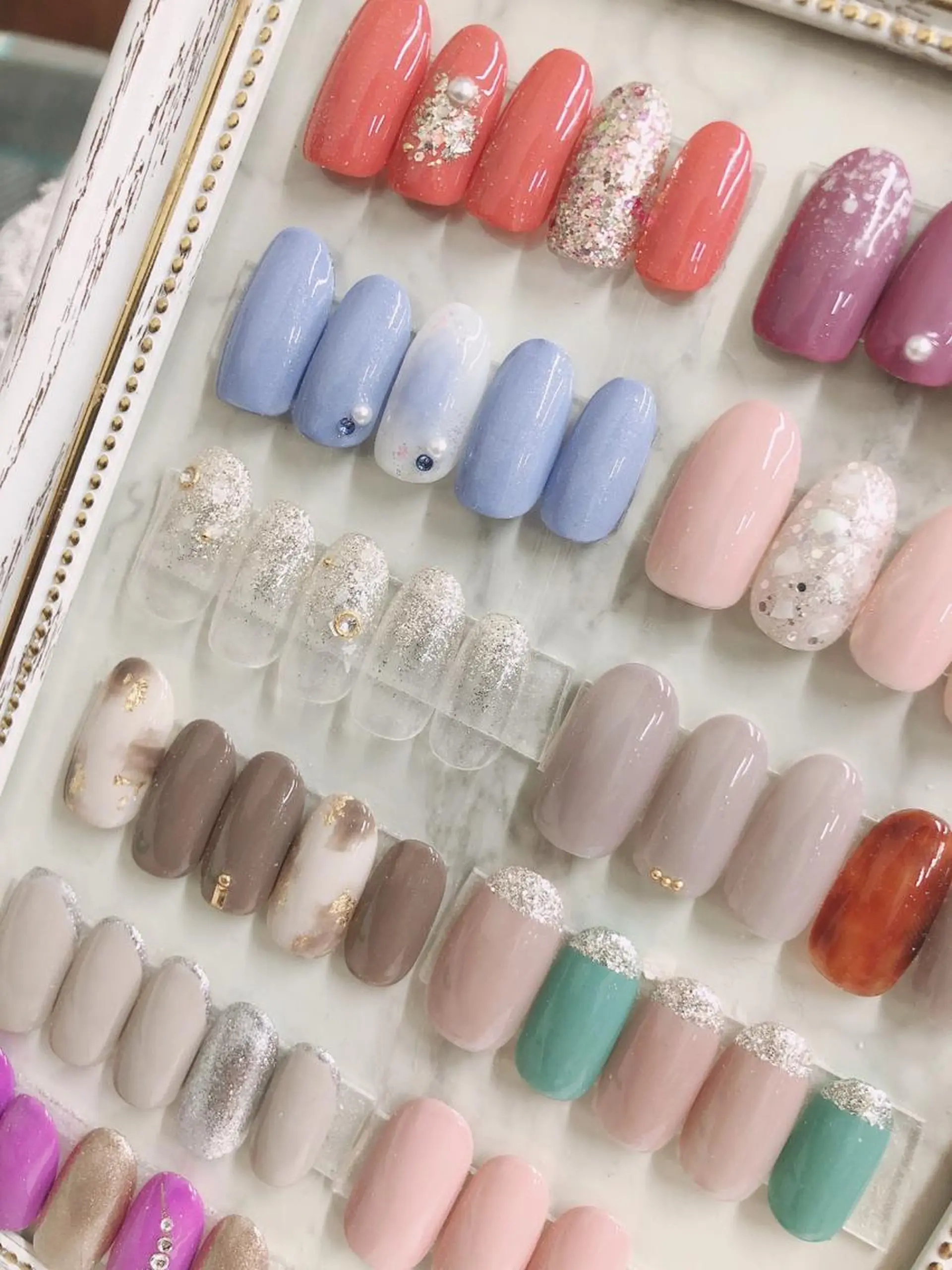 ネイル シンプルネイル 藍野 裕子のネイルデザイン