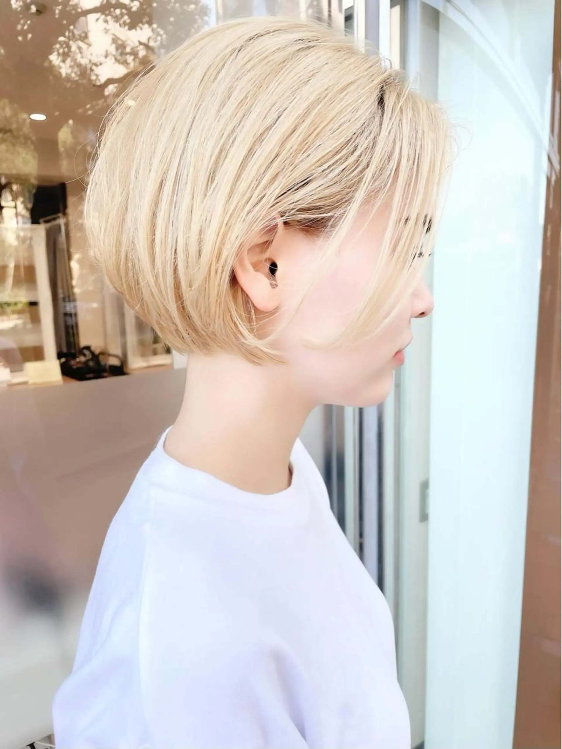 ショート 三鷹で1番ショート ボブをカットする新谷のヘアスタイル