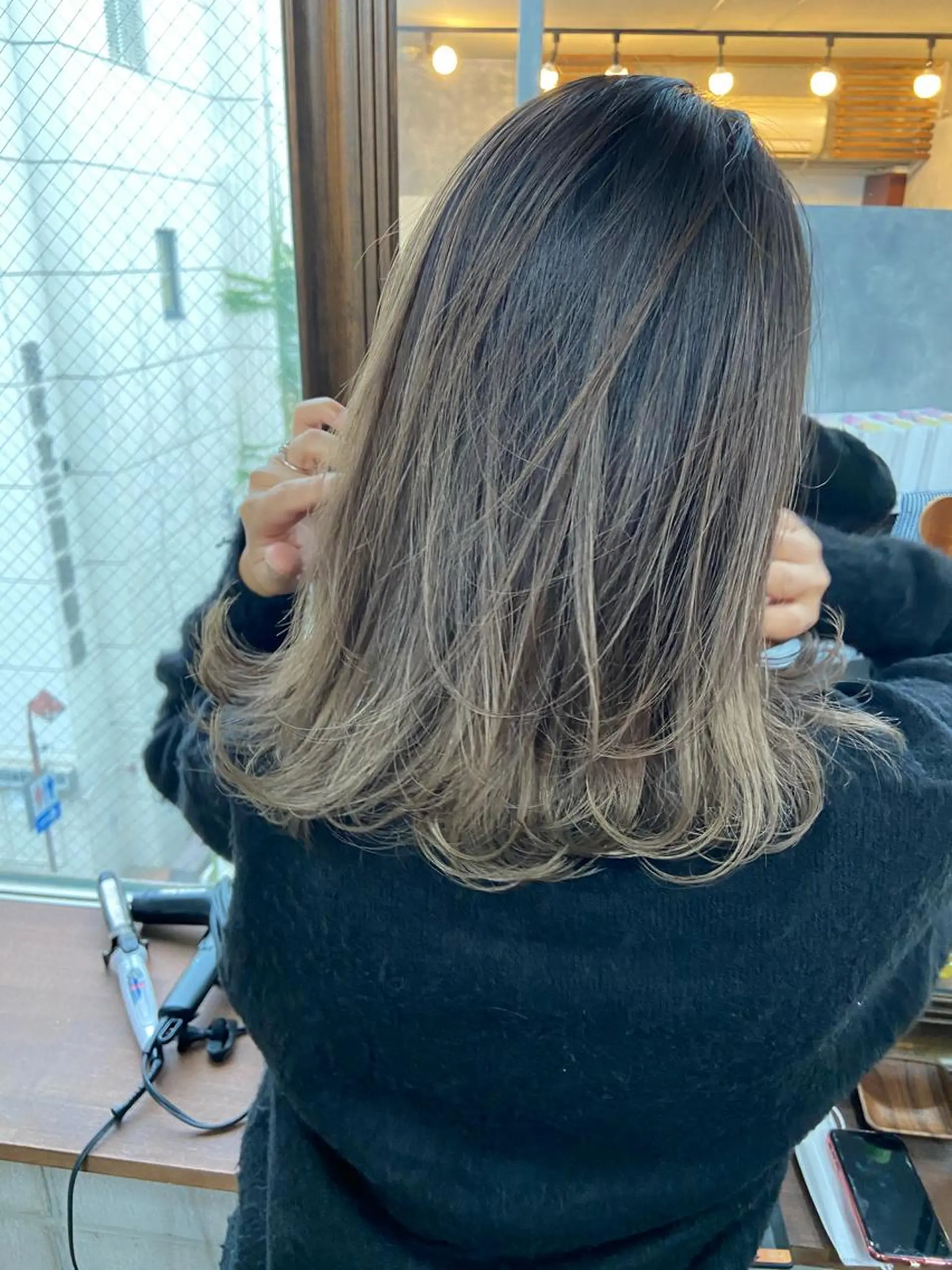 ミディアム カット トリートメント 川端 康介のヘアスタイル
