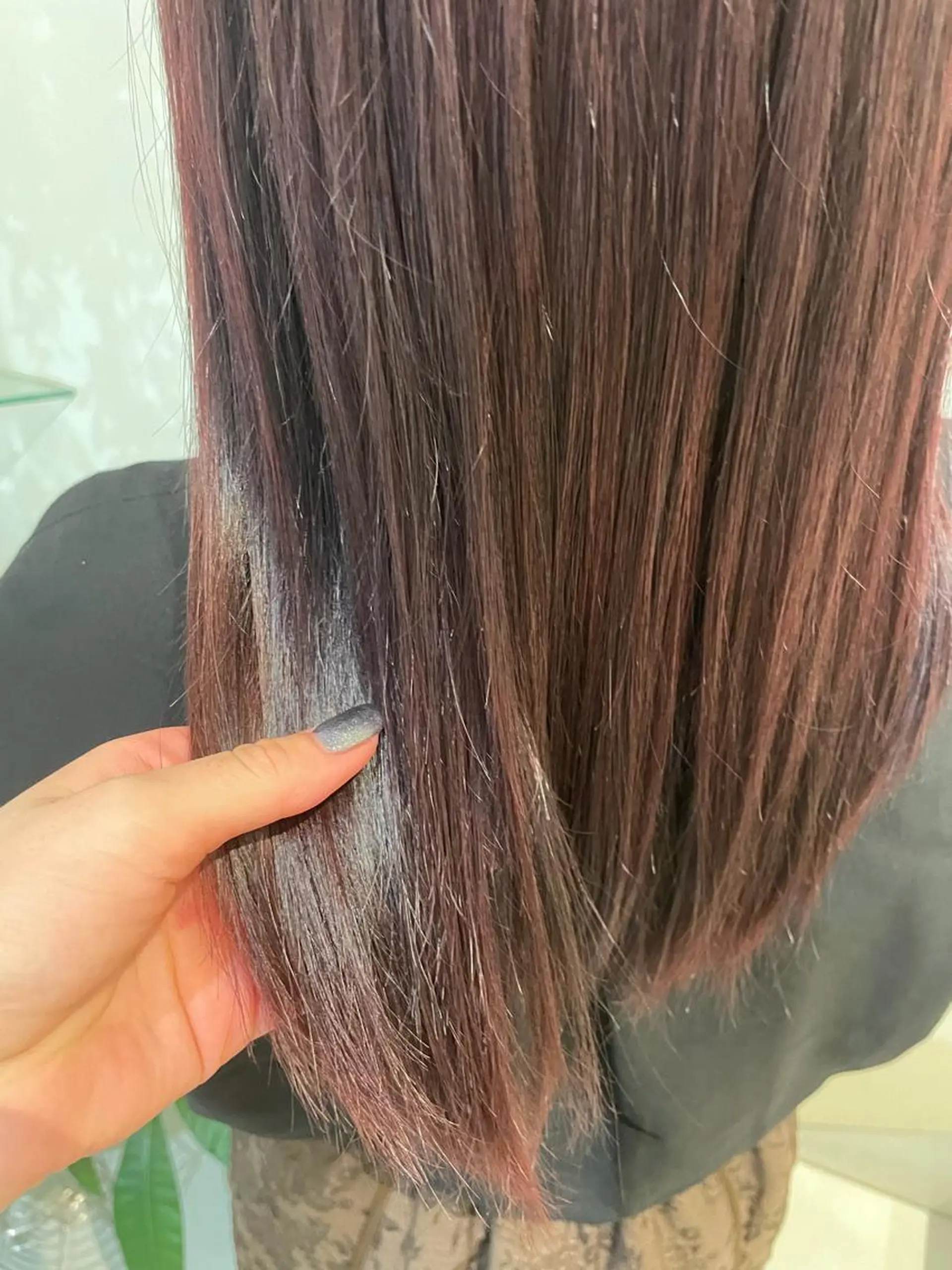 カラー 髪質改善カラー🤍 エクステ✨君島由実子のヘアスタイル