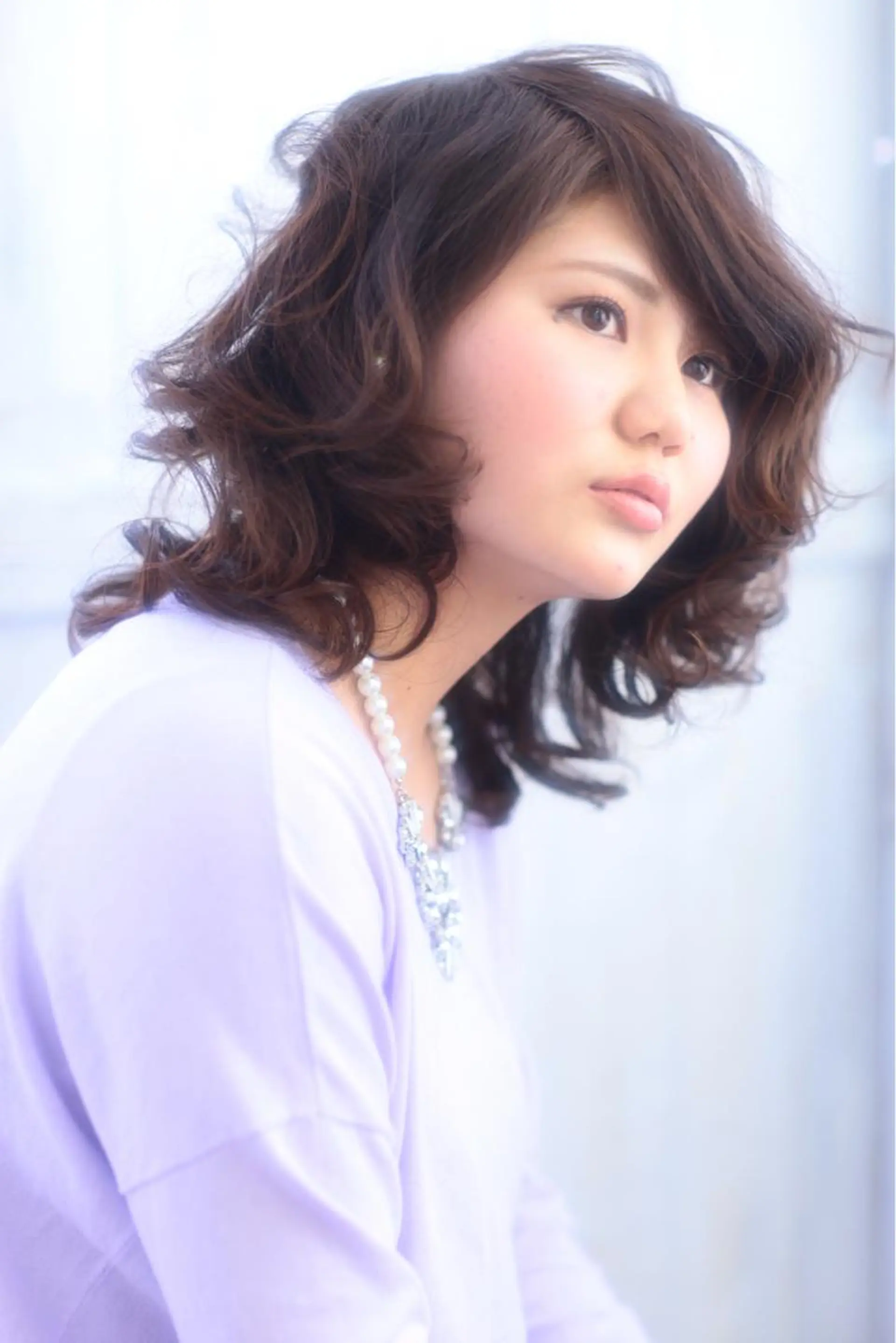 ミディアム le. pidorgeのヘアスタイル