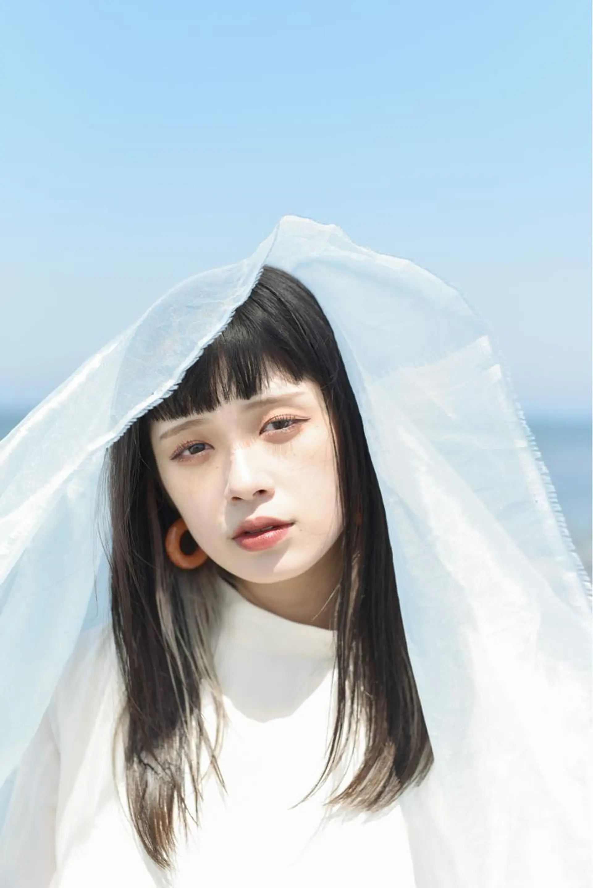 セミロング カラー SLASHスラッシュ 兵頭　裕のヘアスタイル