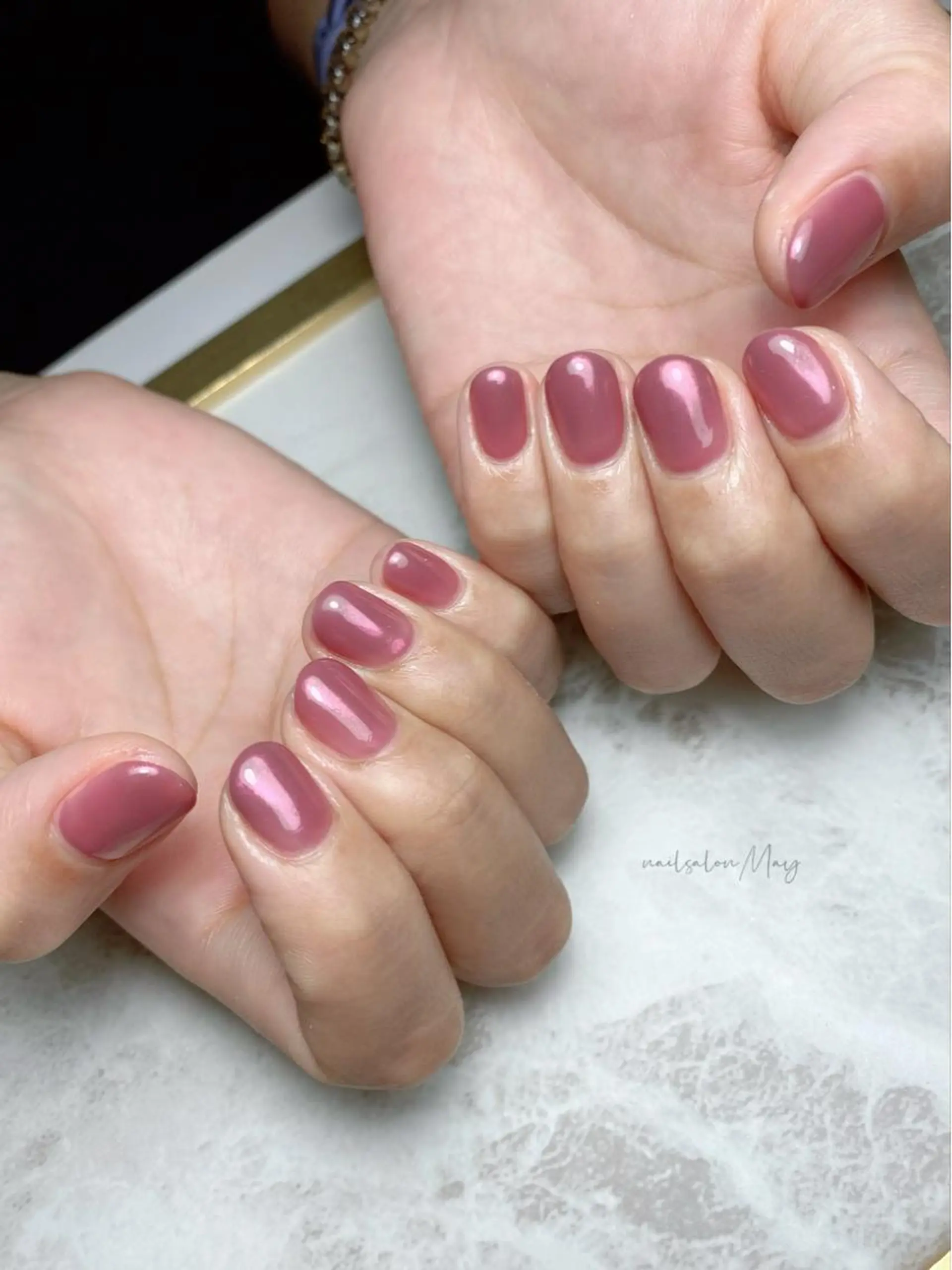 ネイル アートネイル ミラーネイル ハンドネイル nailsalon mayのネイルデザイン