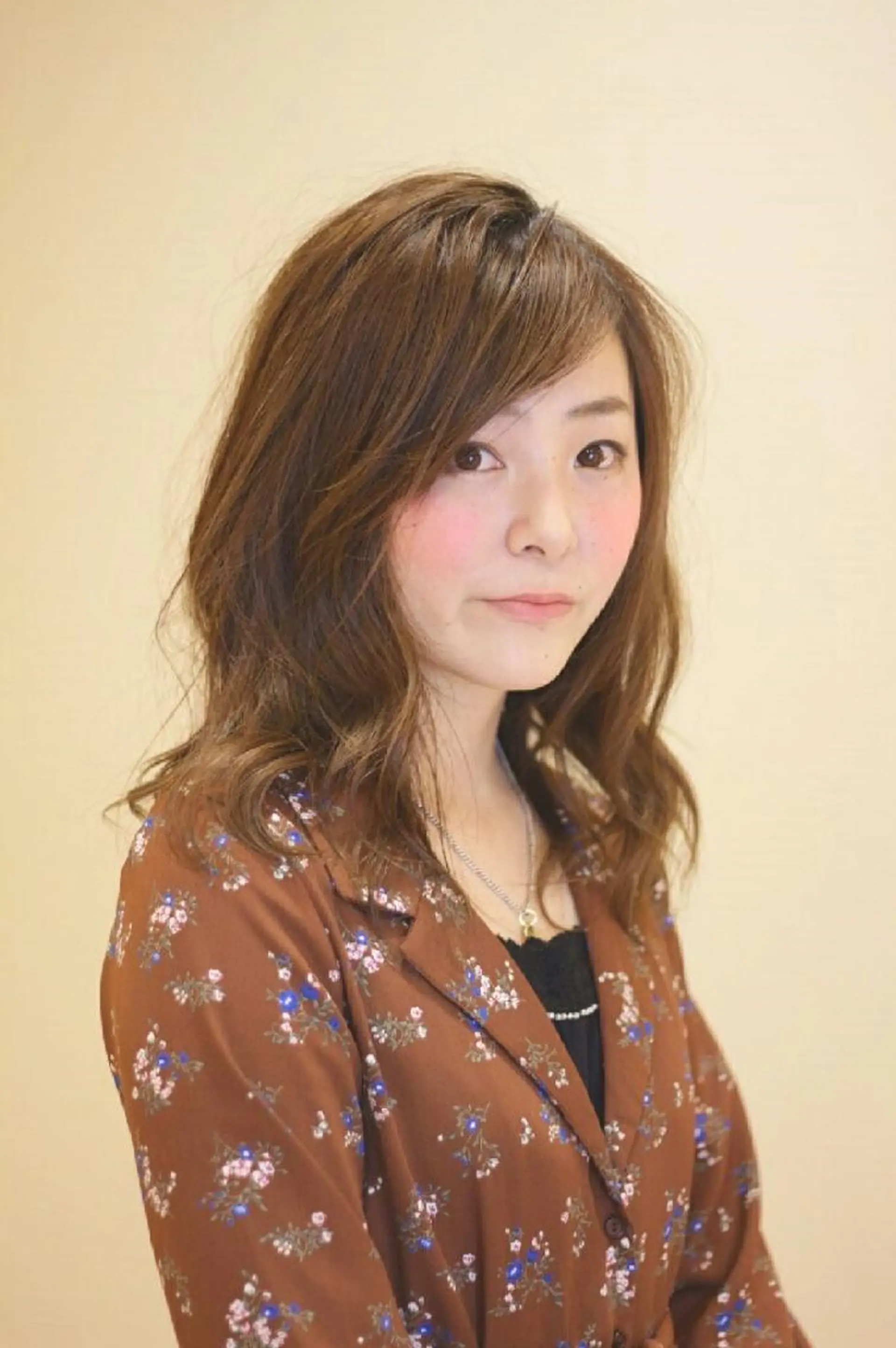 セミロング ロング キノシタ ナオユキのヘアスタイル