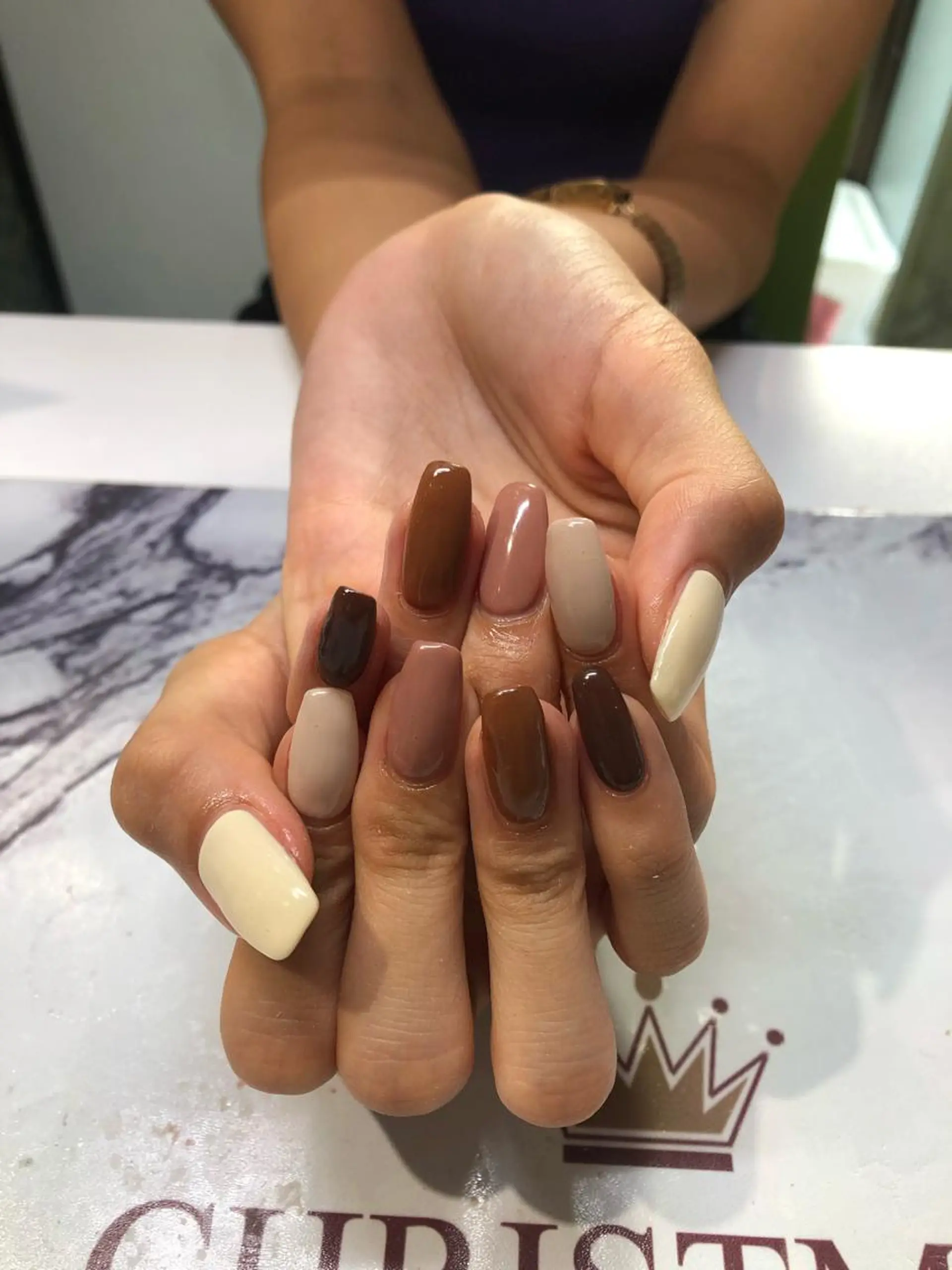 ネイル ガレンドウ 白澤 愛子のネイルデザイン