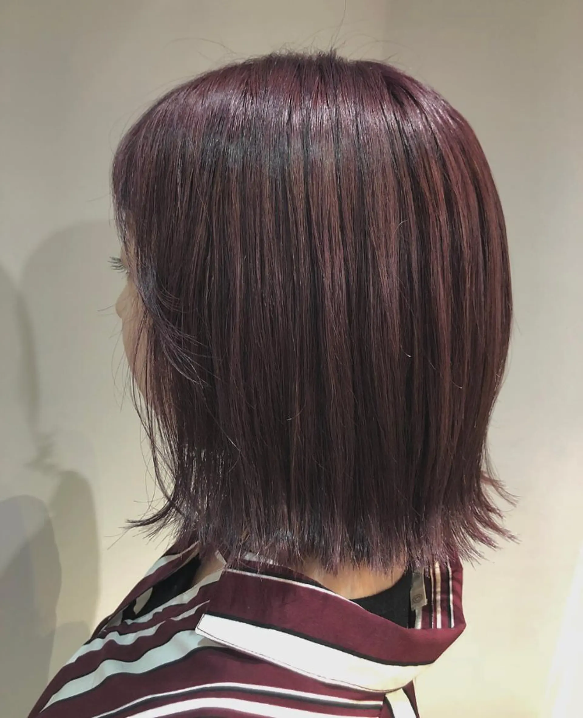 ショート カラー ラベンダーカラー ラベンダーピンク ピンクカラー カット ヘアカラー トリートメント scene. haraのヘアスタイル