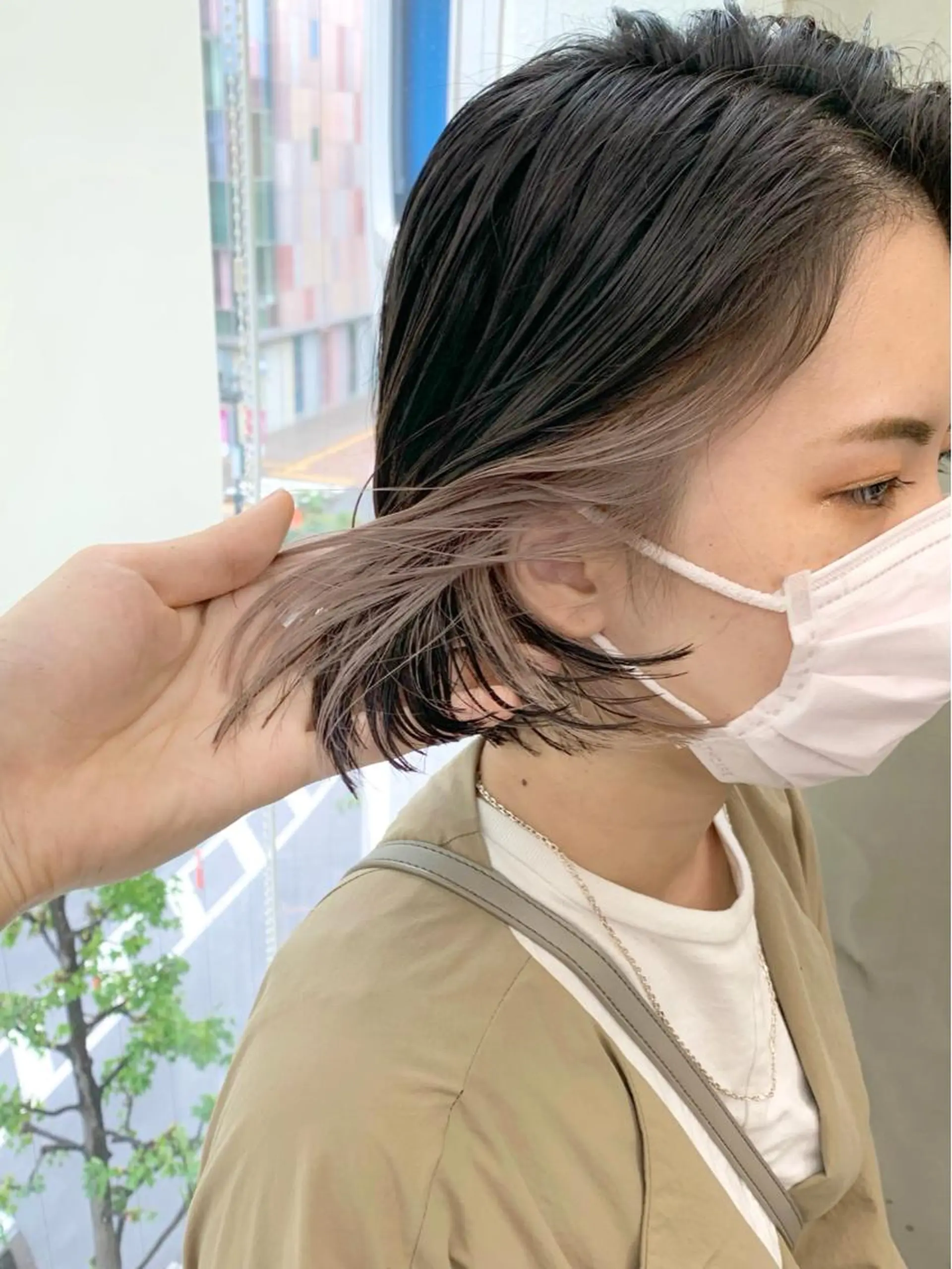 ショート カラー 🌿似合わせ透明感 カラー松本朋幸🌿のヘアスタイル