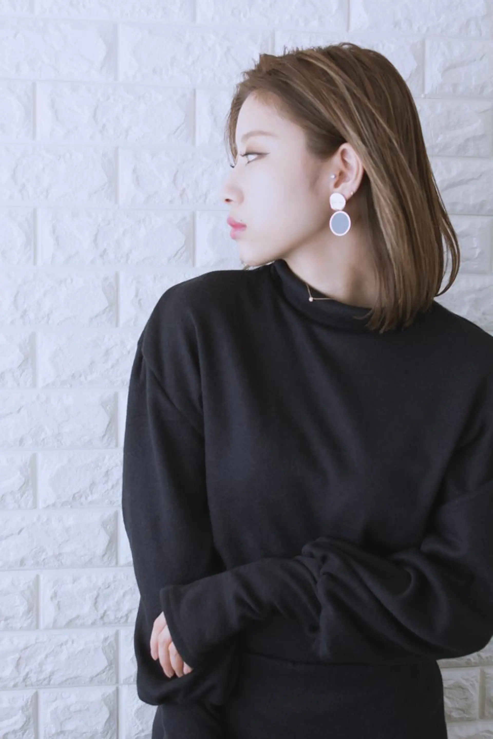 ミディアム カラー ショートボブ ベージュカラー ブルーカラー ブルージュ グレージュ カット ヘアカラー トリートメント 斉藤 正敏のその他イメージ