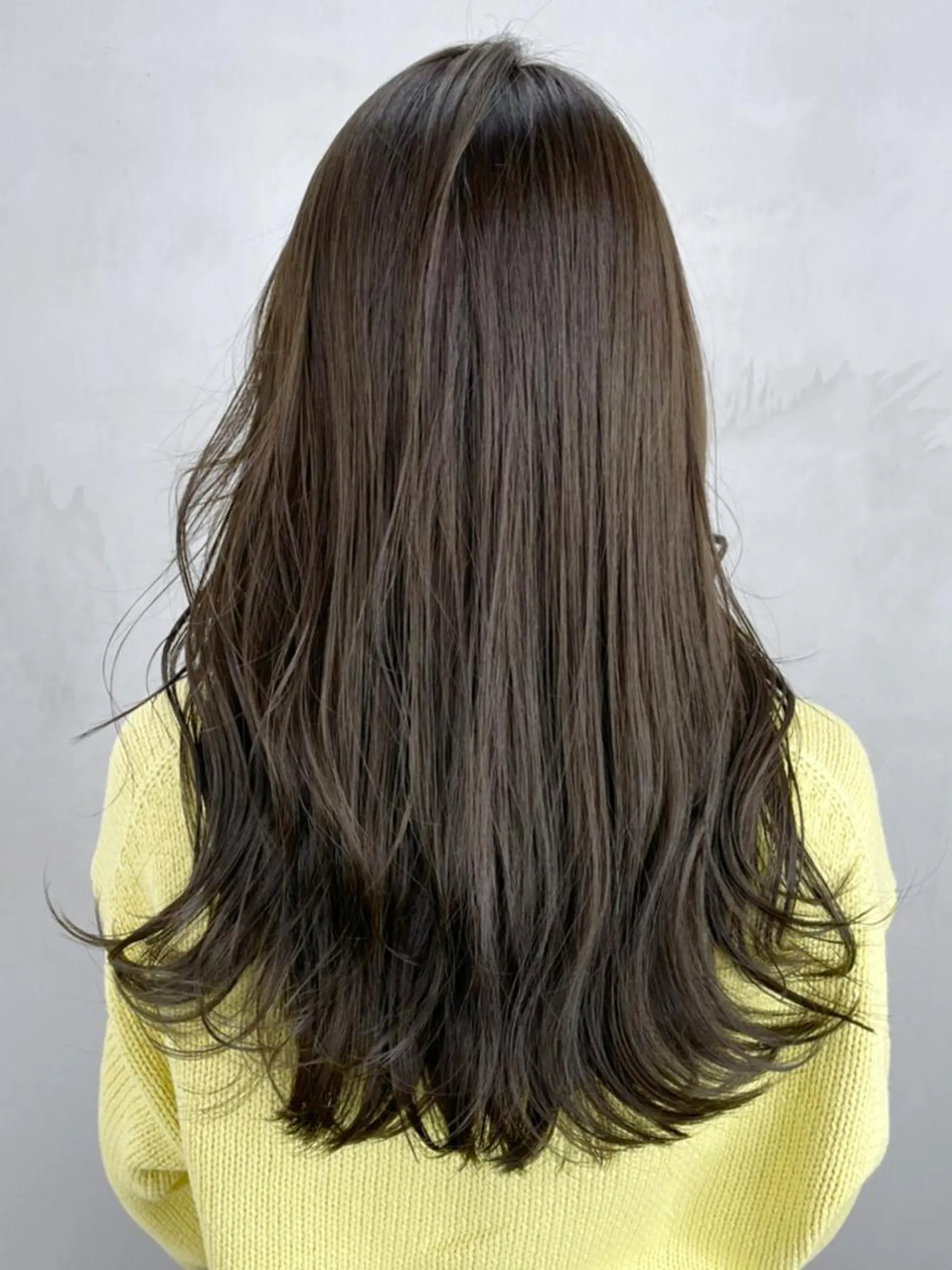 セミロング カラー ITbyALBUM 八王子店のヘアスタイル