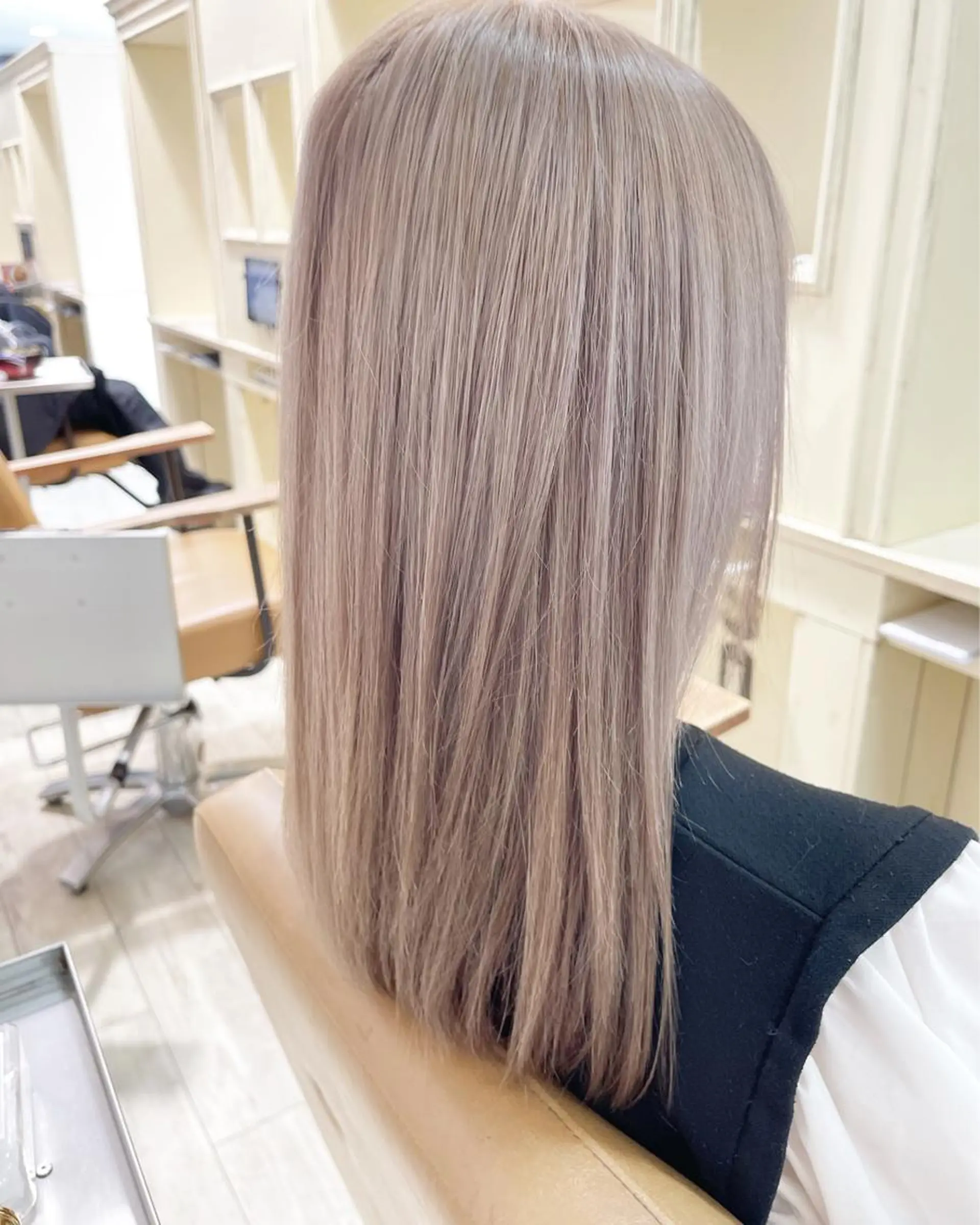 セミロング 剣持友希/ifh iizuka/高崎のヘアスタイル