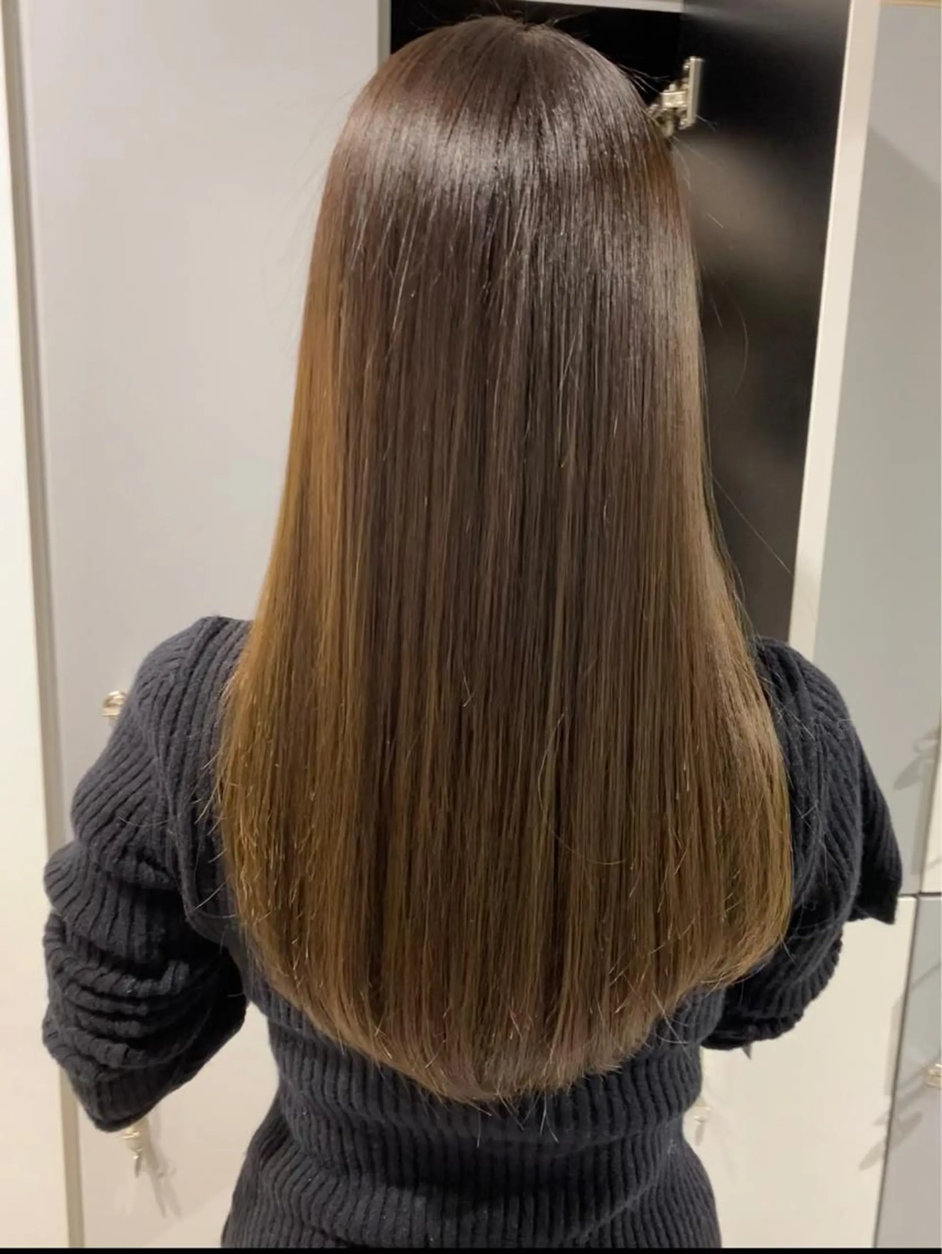 ロング カラー ベージュカラー 髪質改善 カット ヘアカラー トリートメント LOVESTOIKE 堂本のヘアスタイル