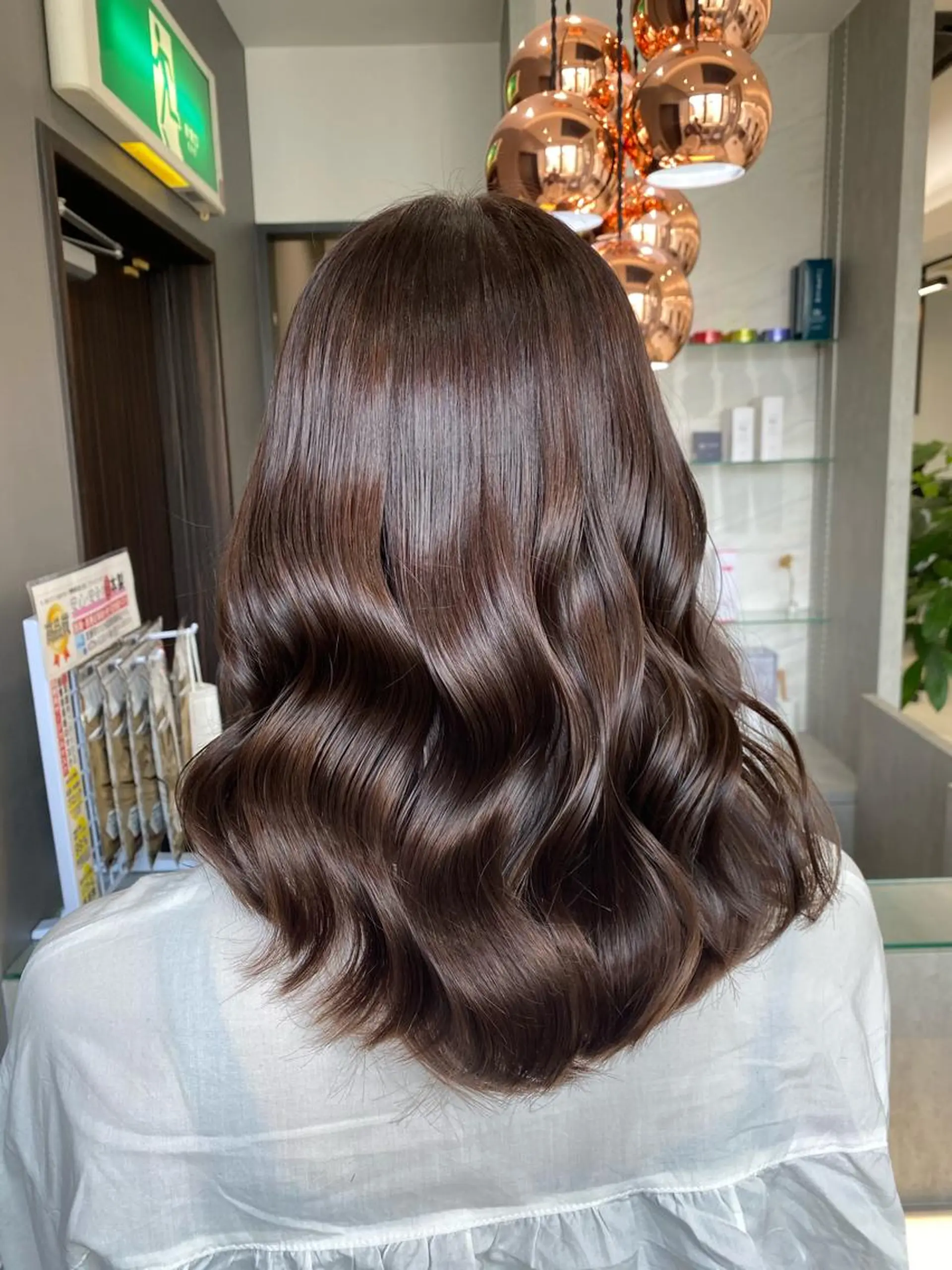 ミディアム カラー jill by gisel＿奥家のヘアスタイル