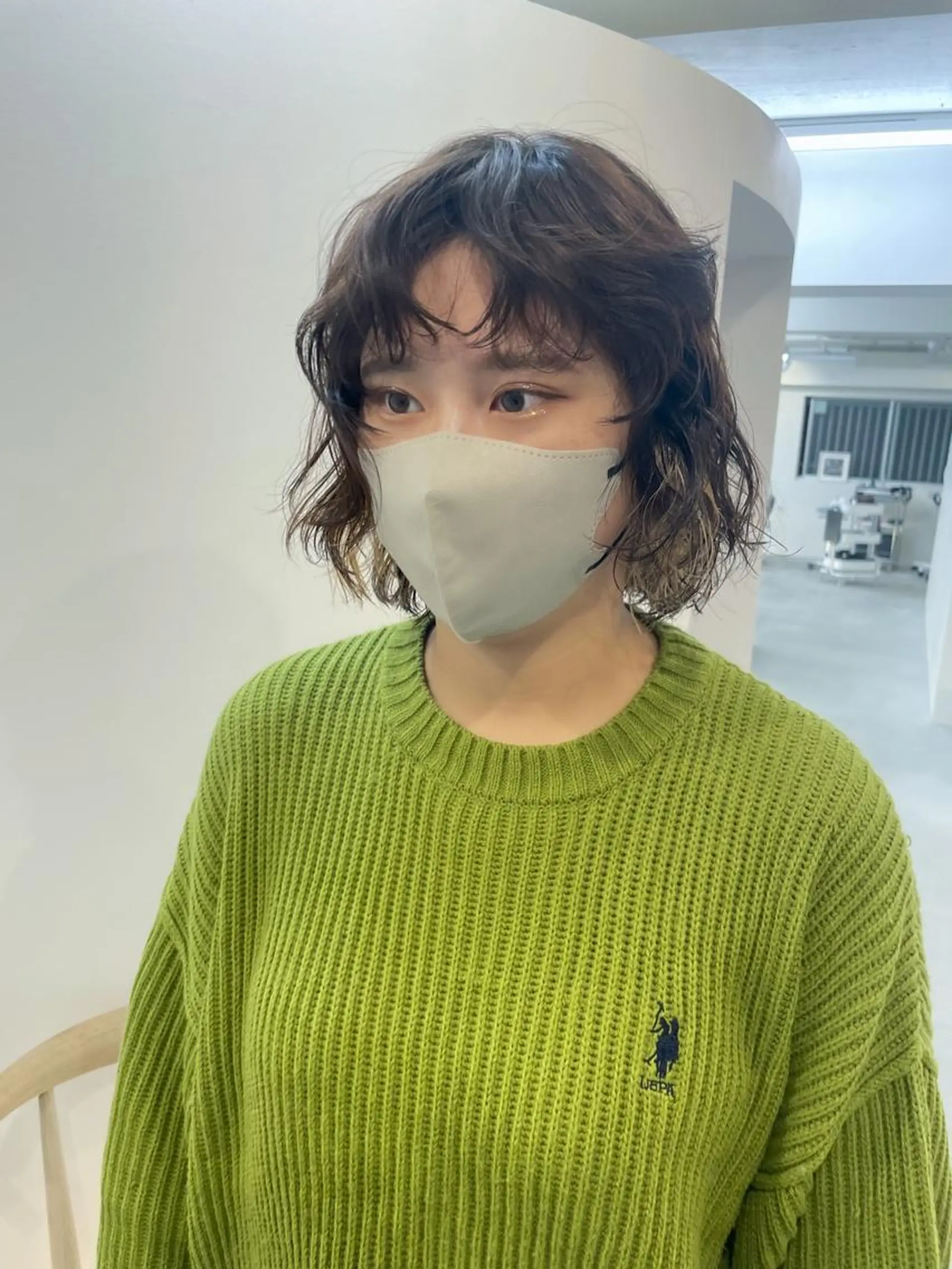 ミディアム パーマ 可愛いパーマスタイル といえばISSEYのヘアスタイル