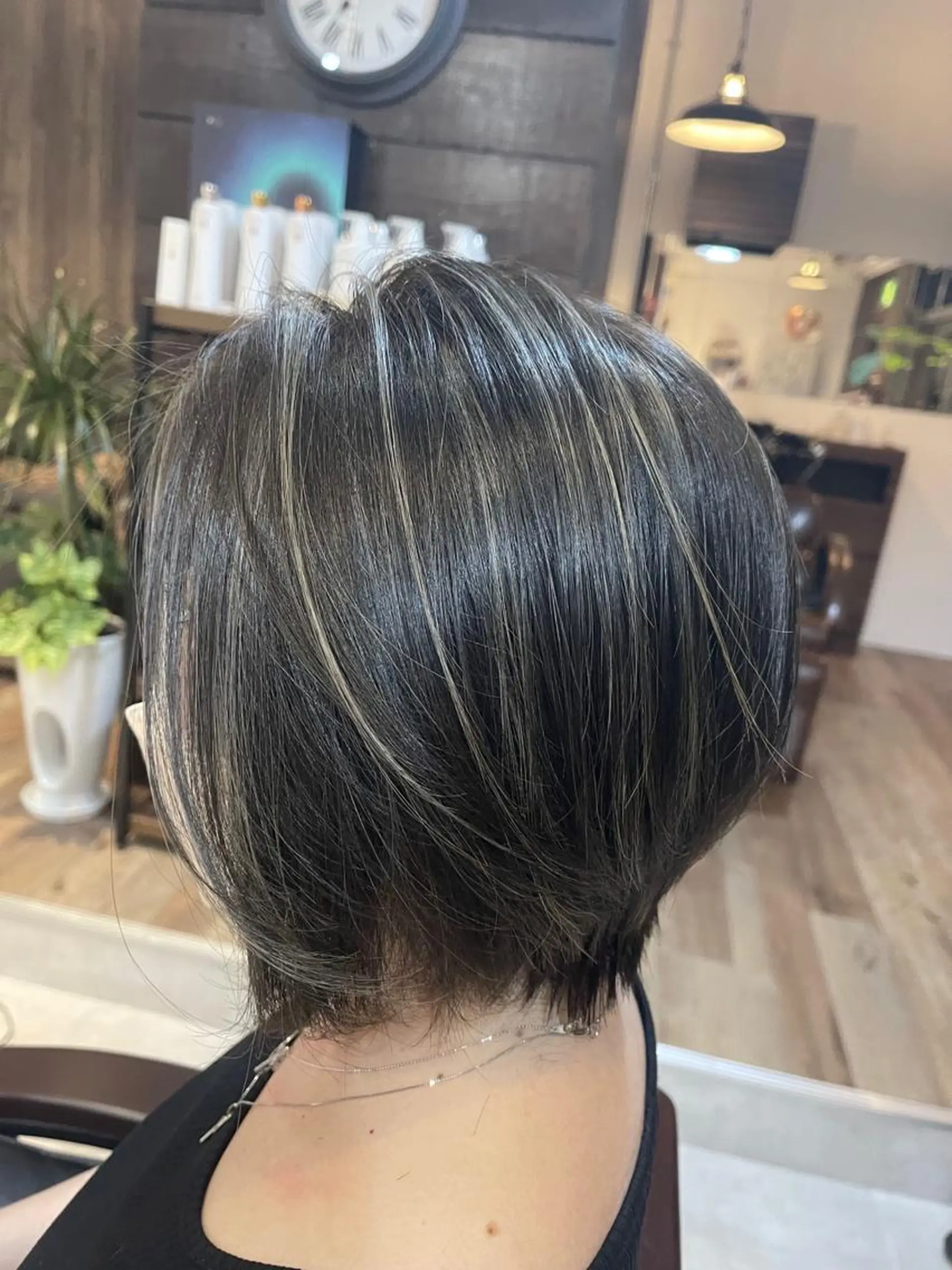 ロング カラー ブリーチ ケアブリーチ グレージュ ハイライトカラー ハイライト 髪質改善で 憧れの潤艶美髪にのヘアスタイル