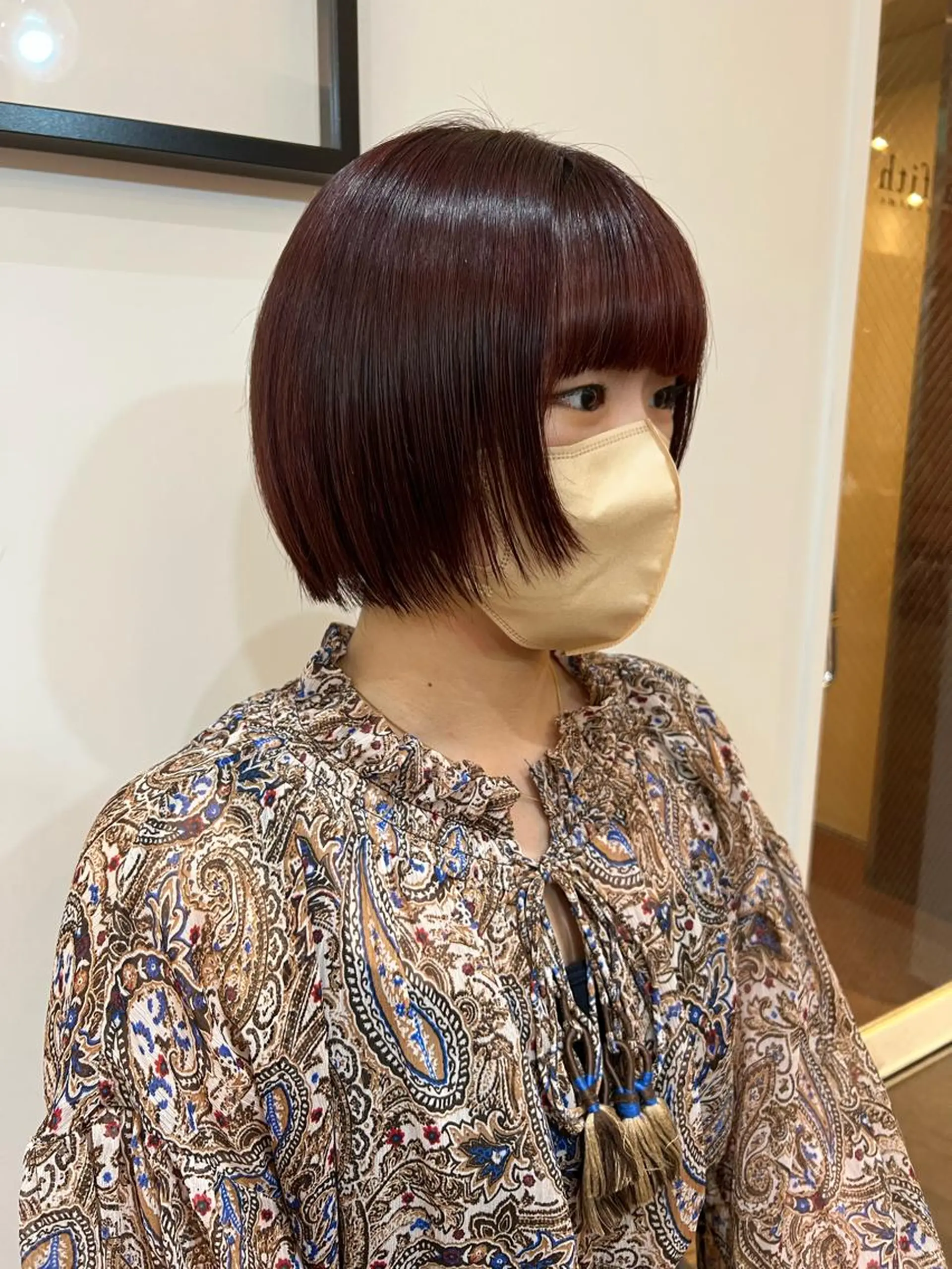 ショート カット ヘアカラー 渋谷/暖色系カラー kotoha🍊のヘアスタイル