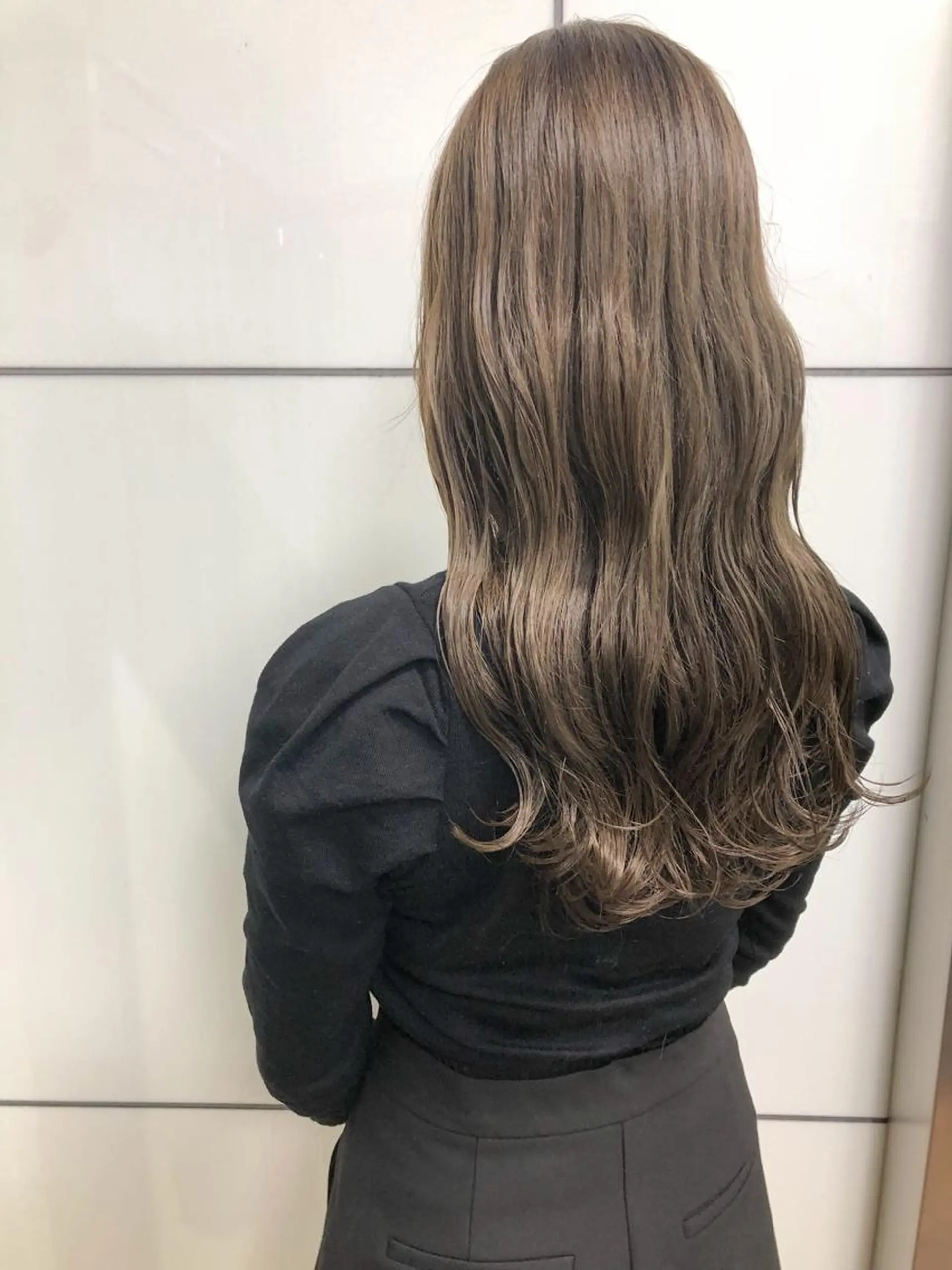 ロング カット ヘアカラー トリートメント シンタニナオト /梅田茶屋町のヘアスタイル