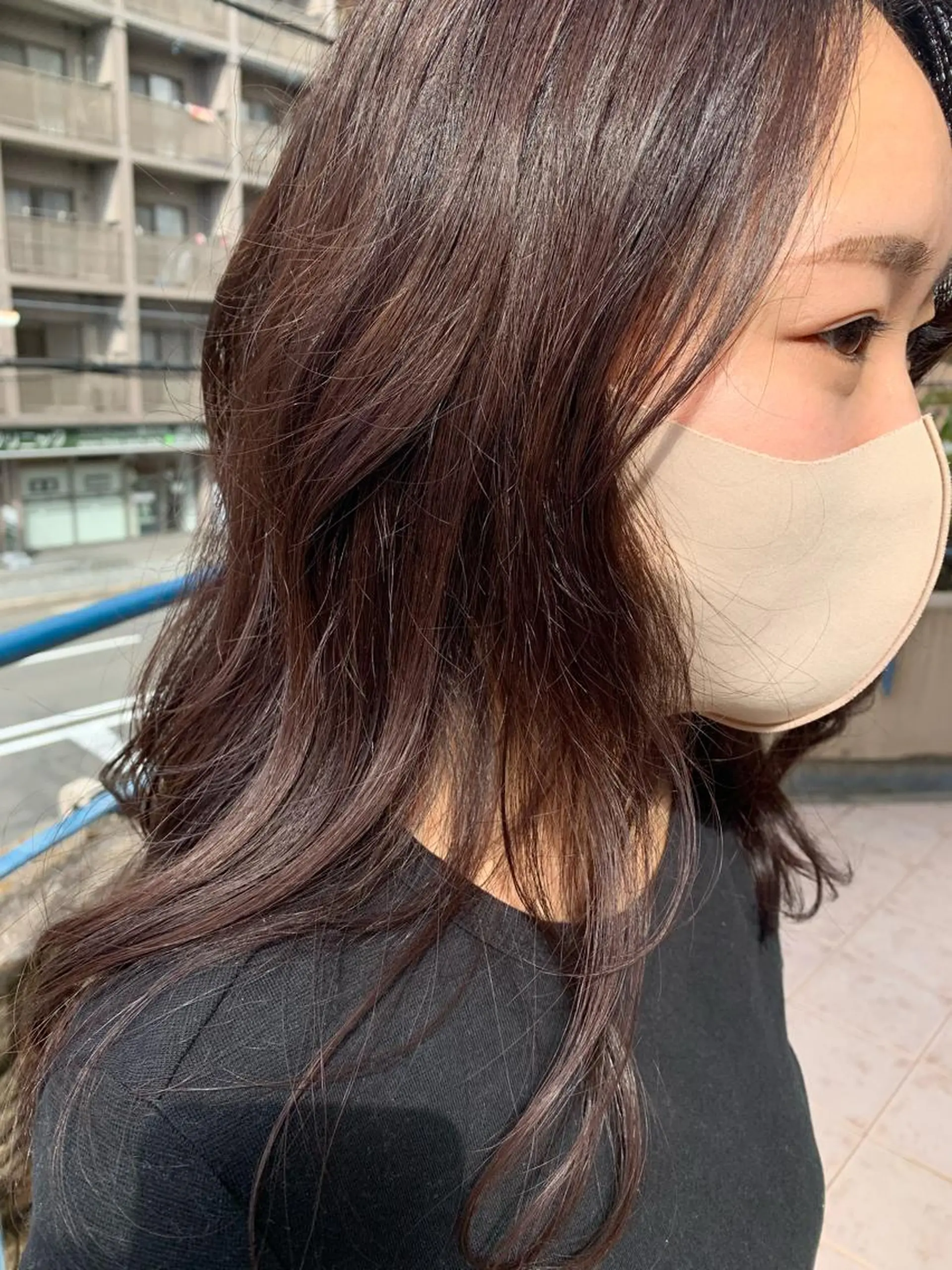 セミロング カラー カット ヘアカラー トリートメント Aya/四条烏丸/ インナーカラーのヘアスタイル