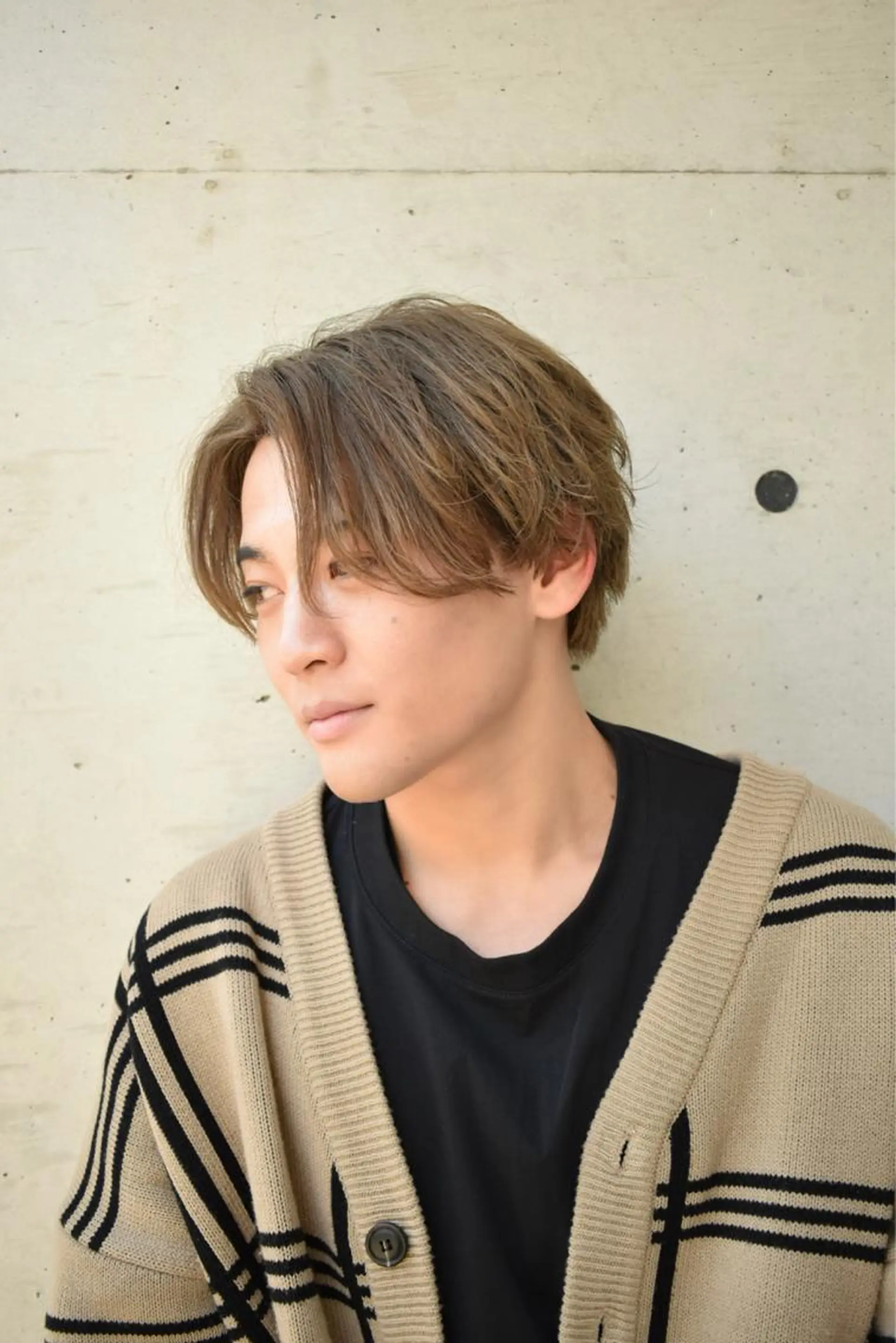 メンズ カット ヘアカラー __ みずきのヘアスタイル