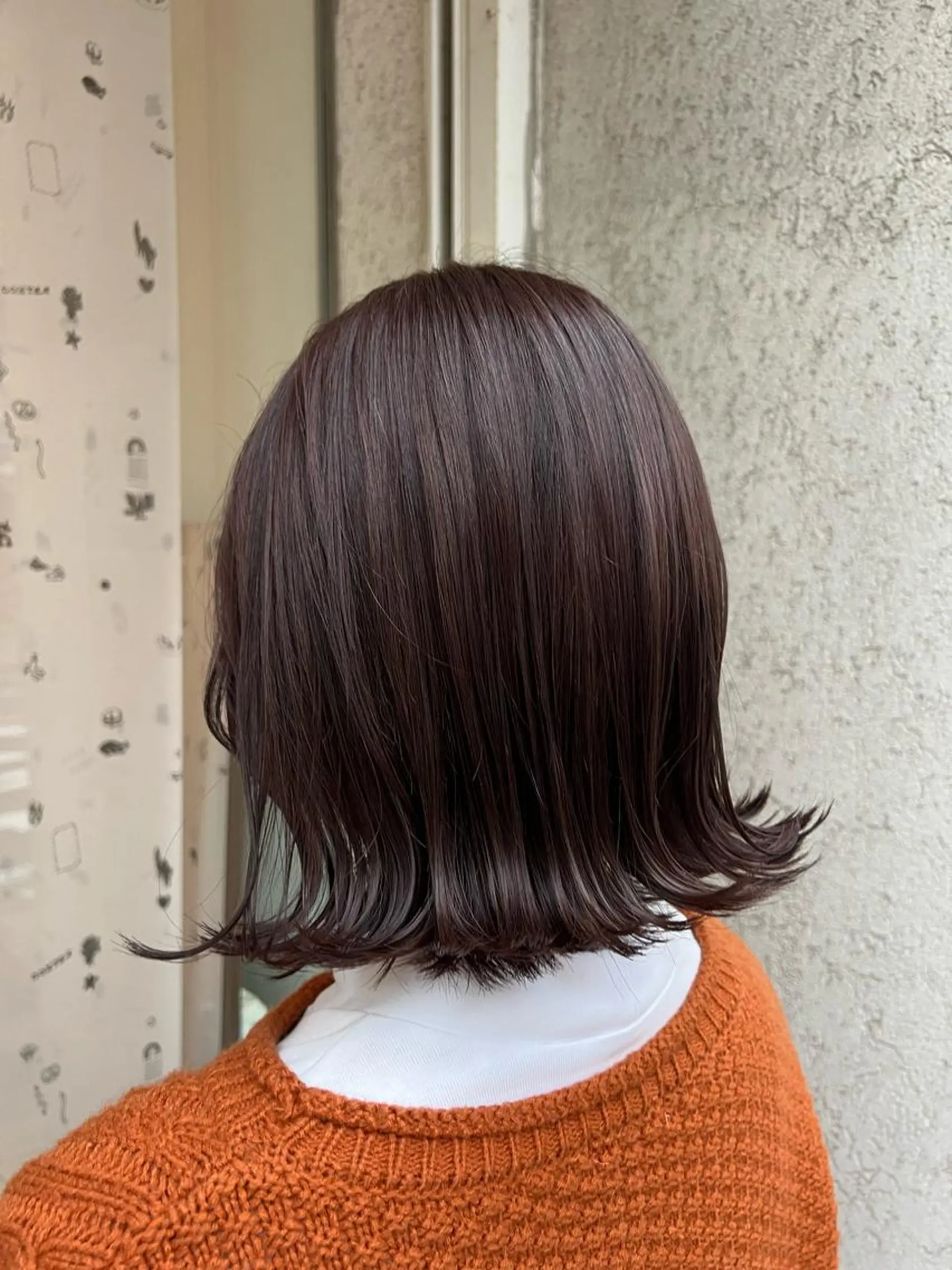 ミディアム カラー ヘアカラー トリートメント haru .のヘアスタイル