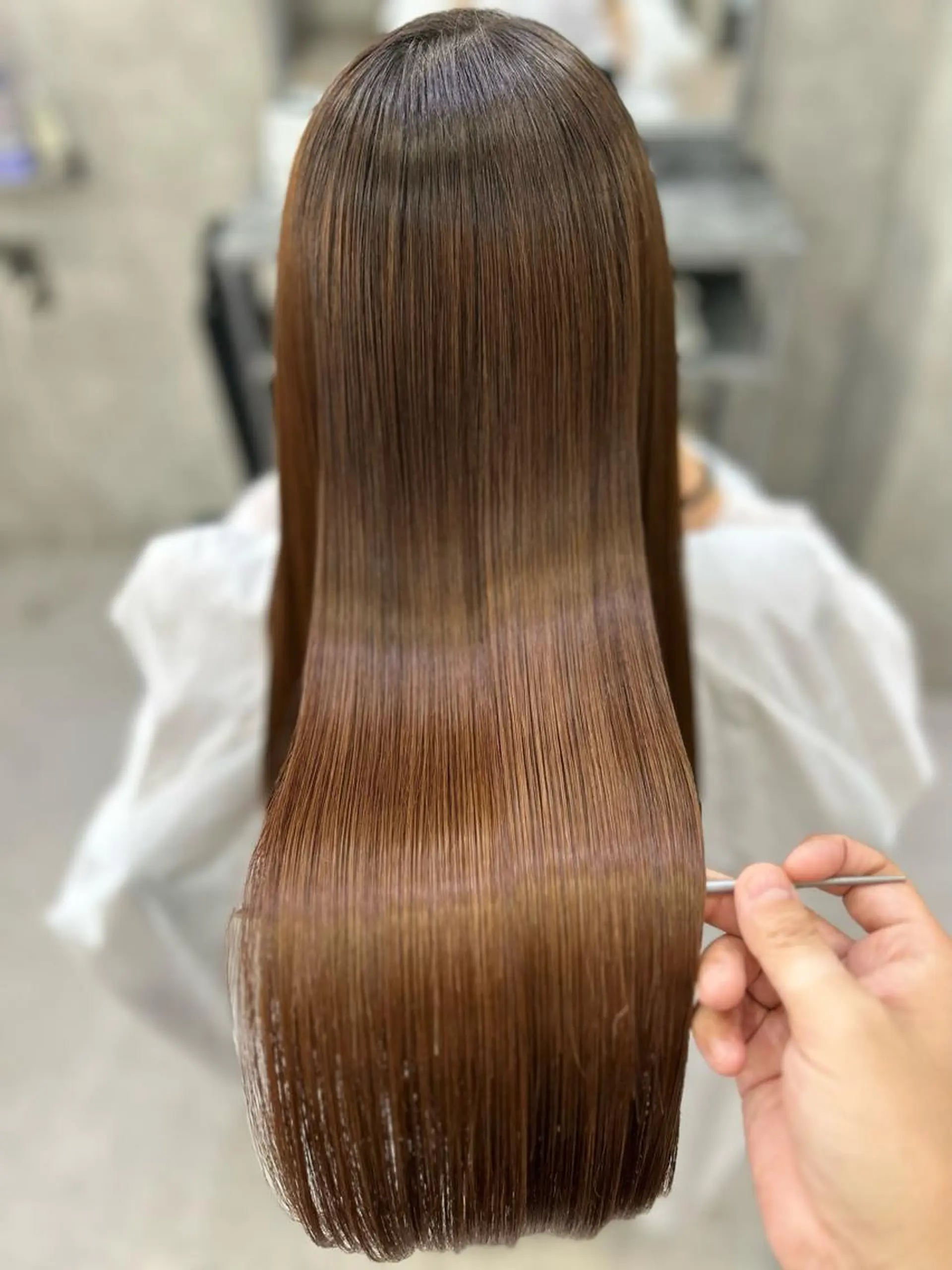 ロング カラー ヘアアレンジ VIM hairおもろまち店のヘアスタイル