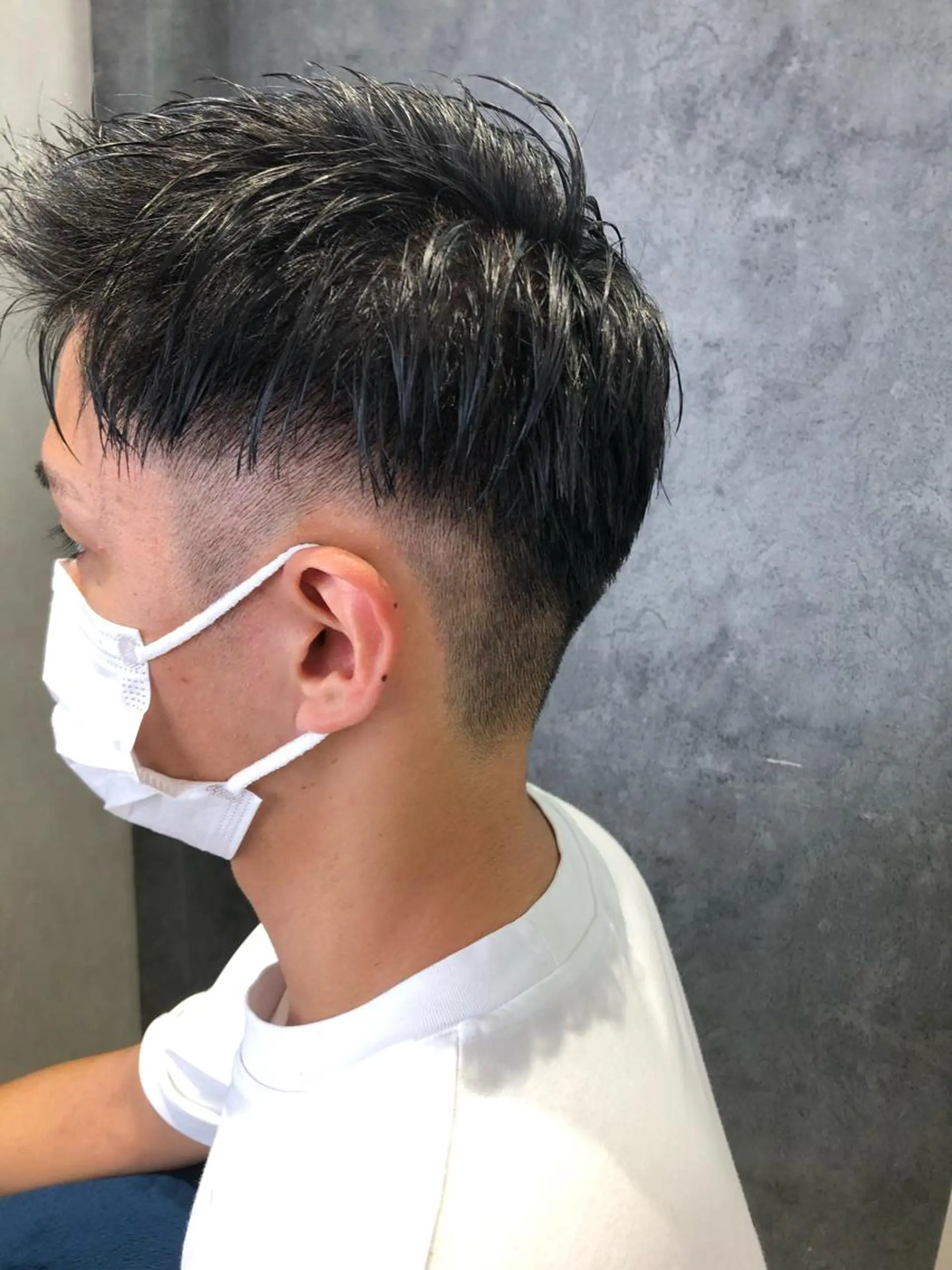 メンズ フェードカット カット Noyヨシモト ヒロトのヘアスタイル