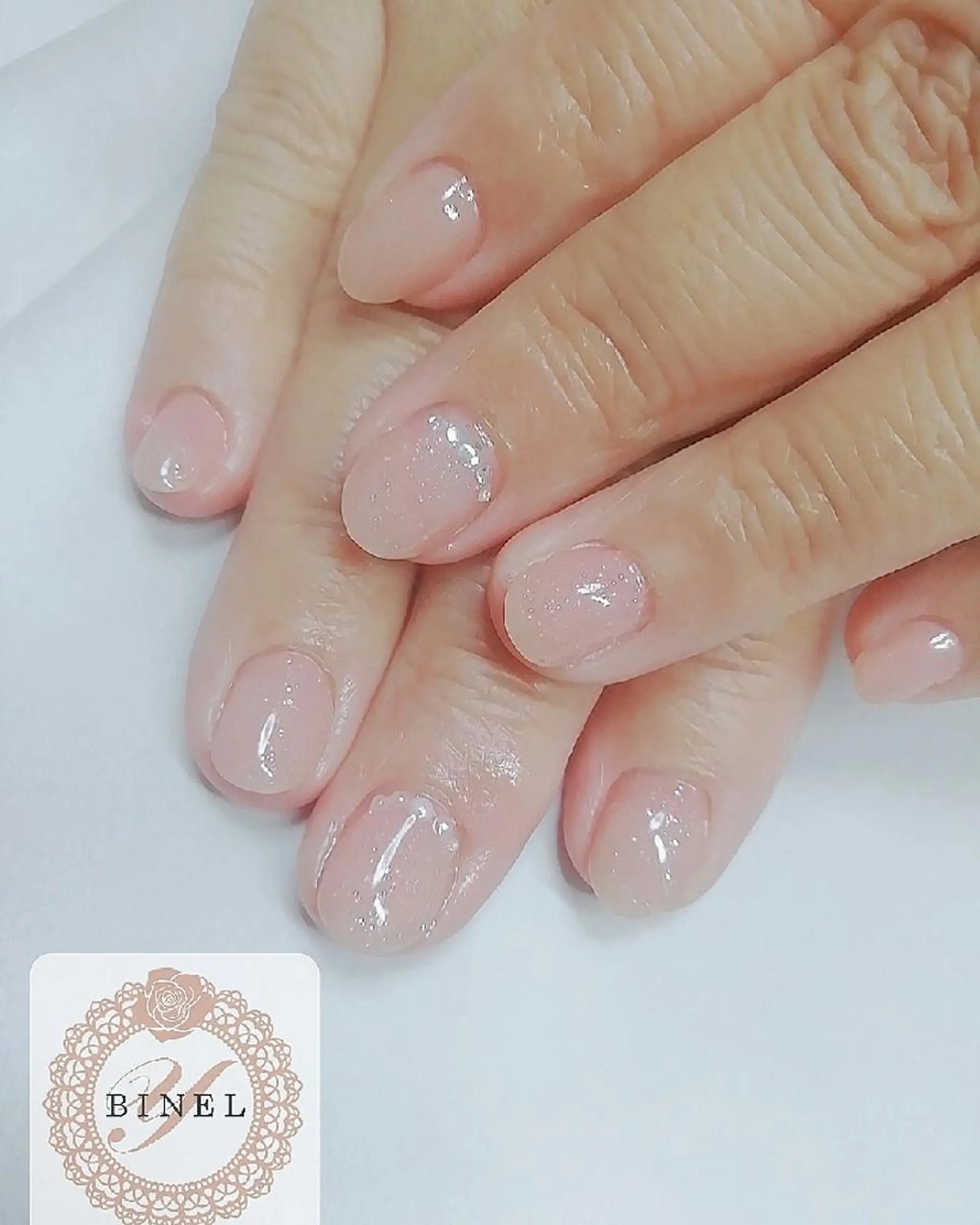 ネイル オフィスネイル ワンカラーネイル ハンドネイル Nail Salon Y.BINELのネイルデザイン