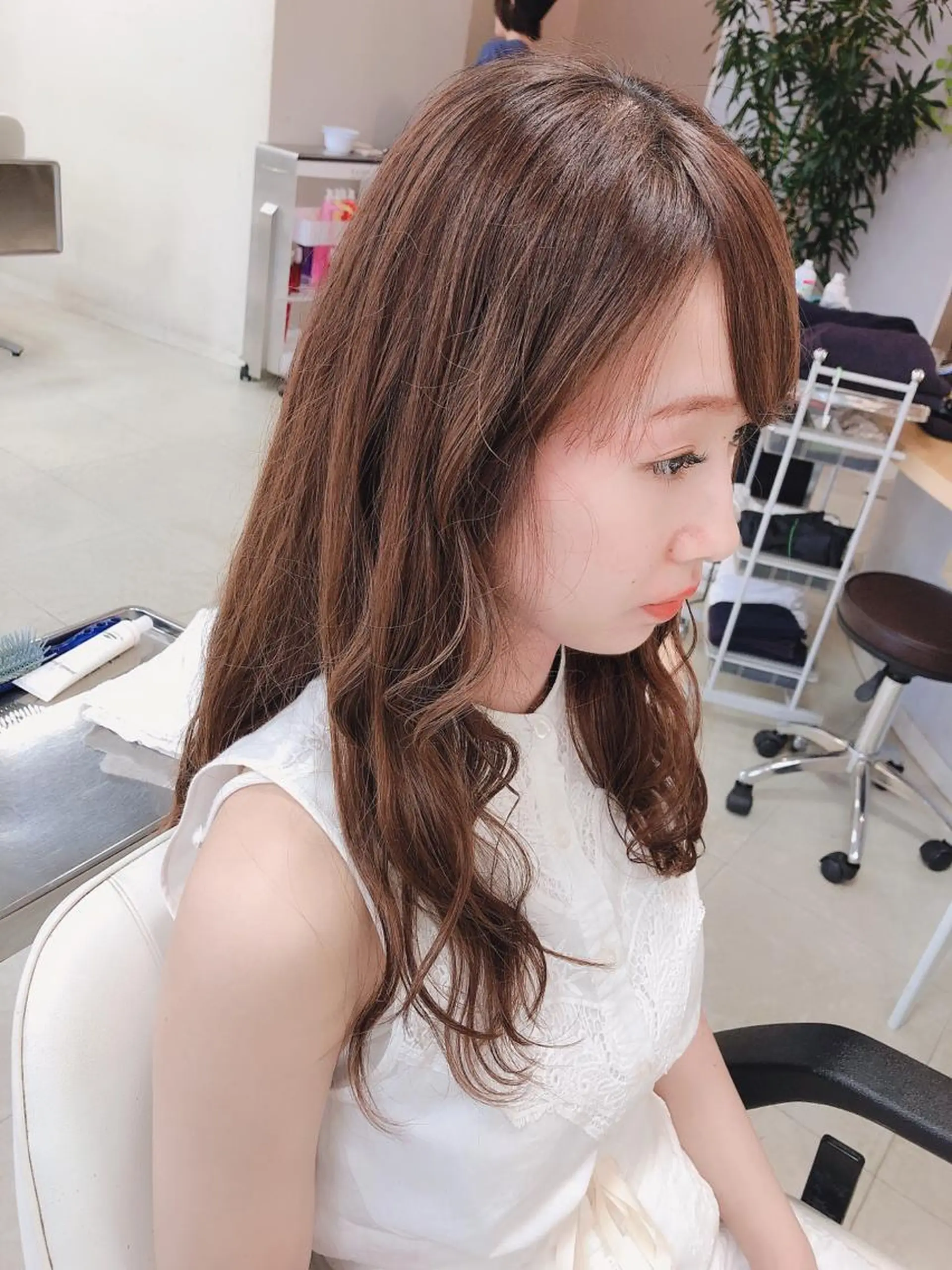 ロング トリートメント 阿部 美咲のヘアスタイル