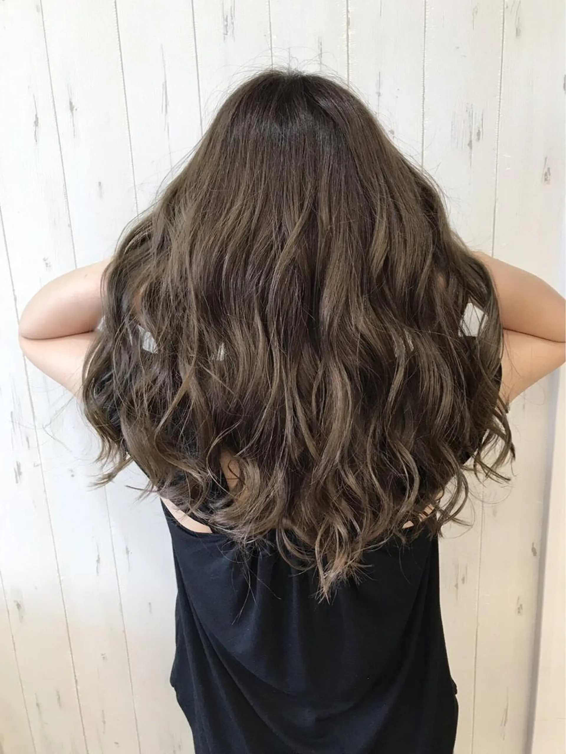 セミロング カラー 💍艶カラー KAREN💍のヘアスタイル