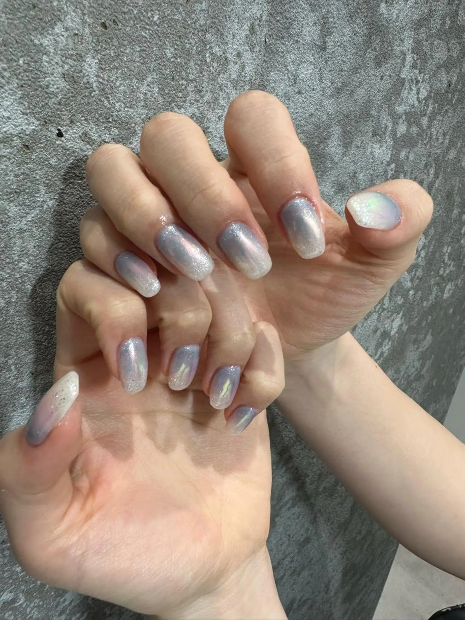 ネイル ブルー ハンドネイル shimizu yuuのネイルデザイン