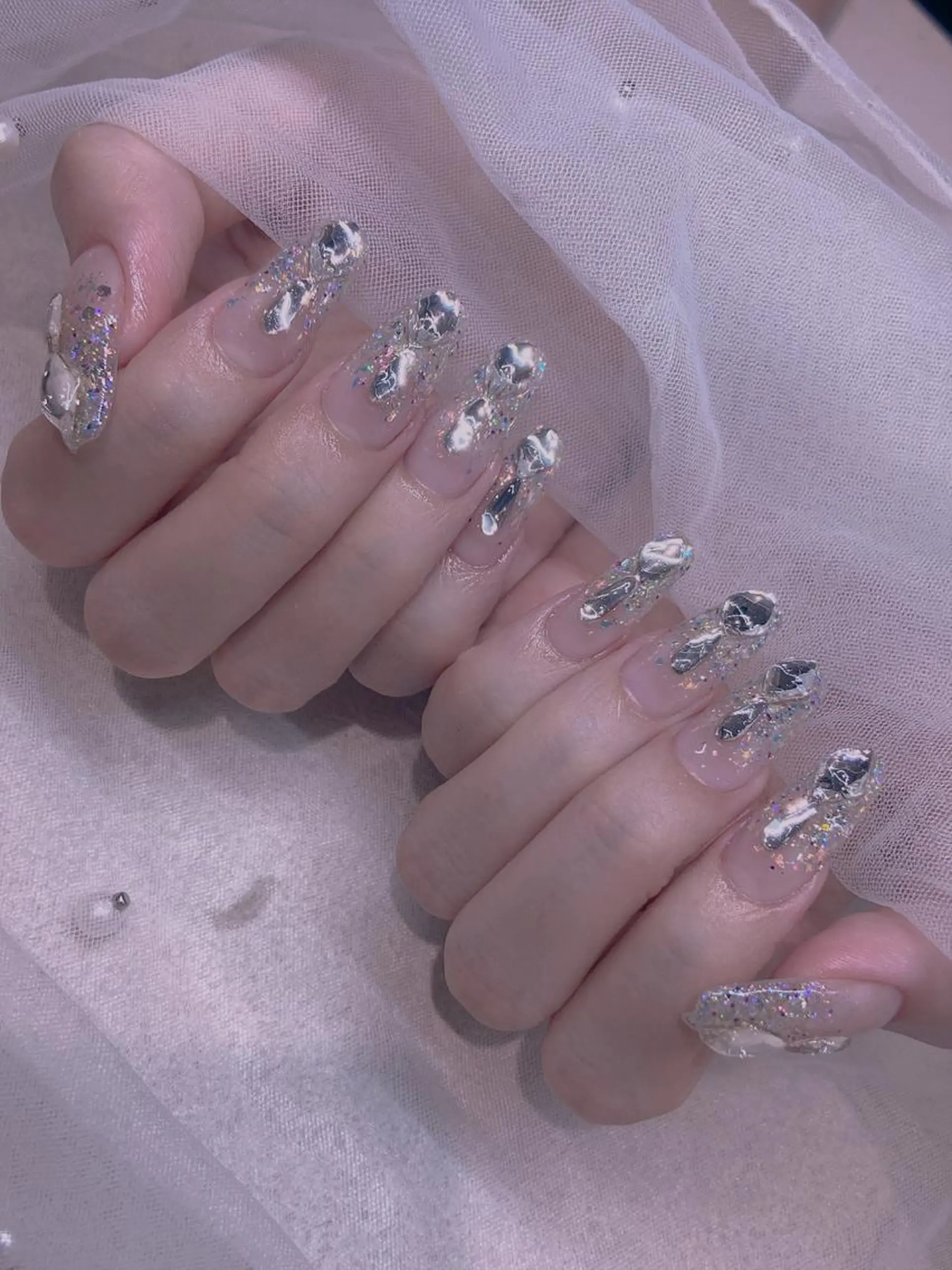 ネイル ハンドネイル 長さだし専門店 M2　rikaのネイルデザイン