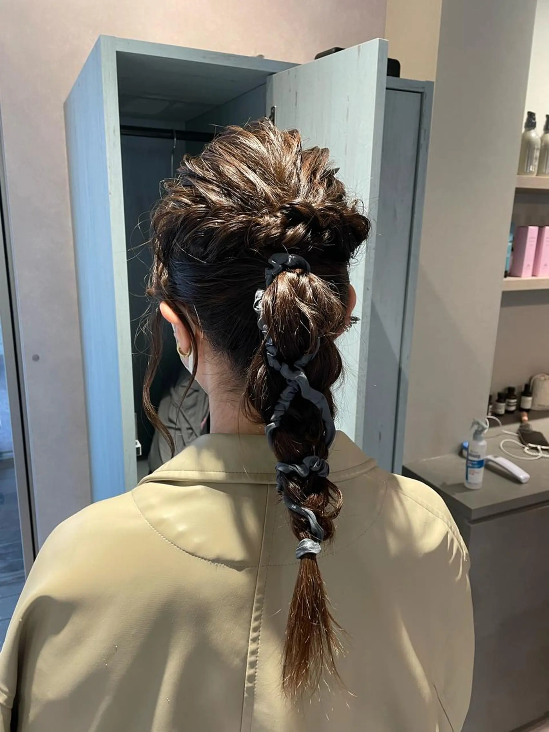 ロング ヘアセット 韓国風/オシャレ /縮毛矯正/滝口琴未のヘアスタイル