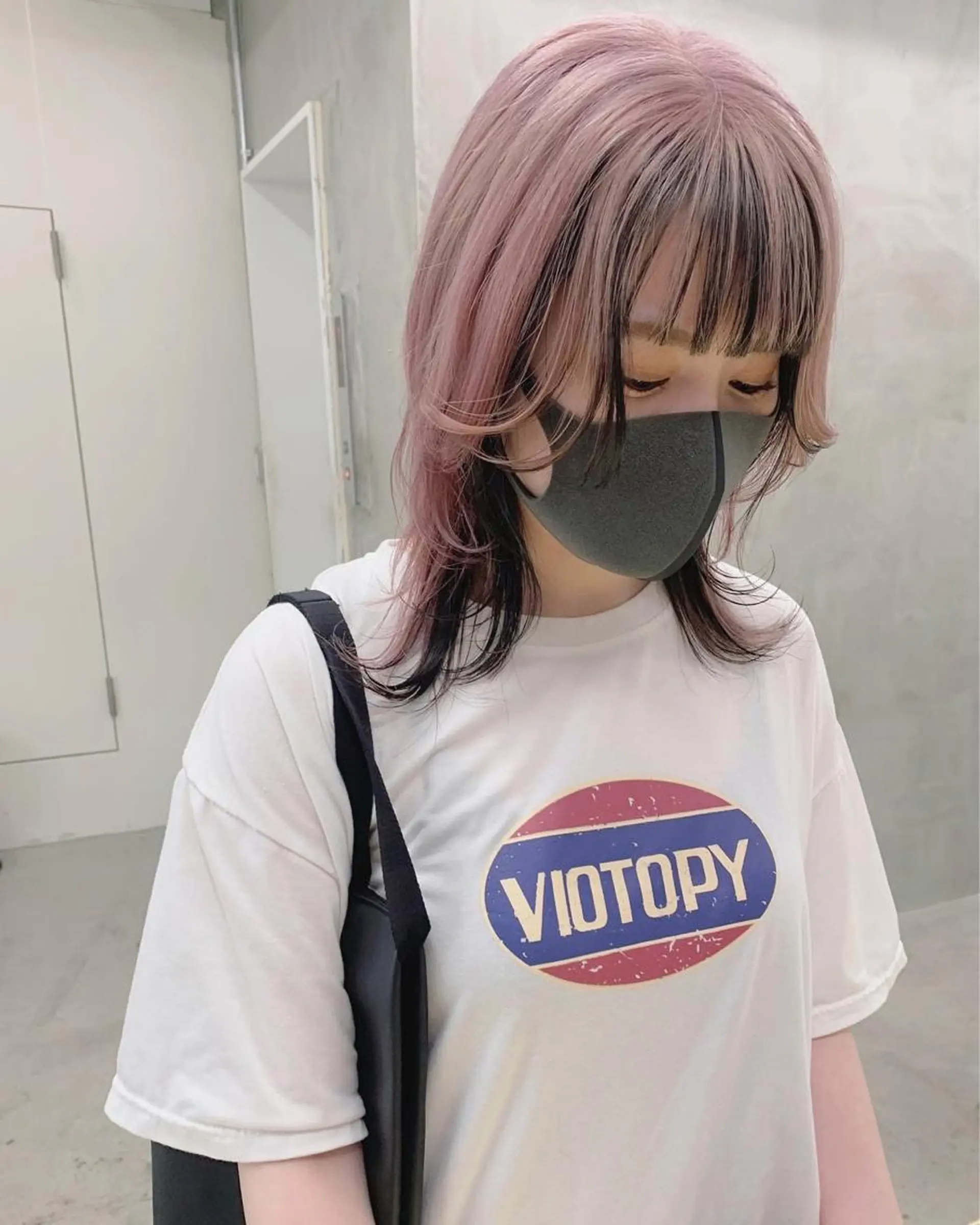 セミロング カラー suu所属・🐝 hachi🐝のヘアスタイル