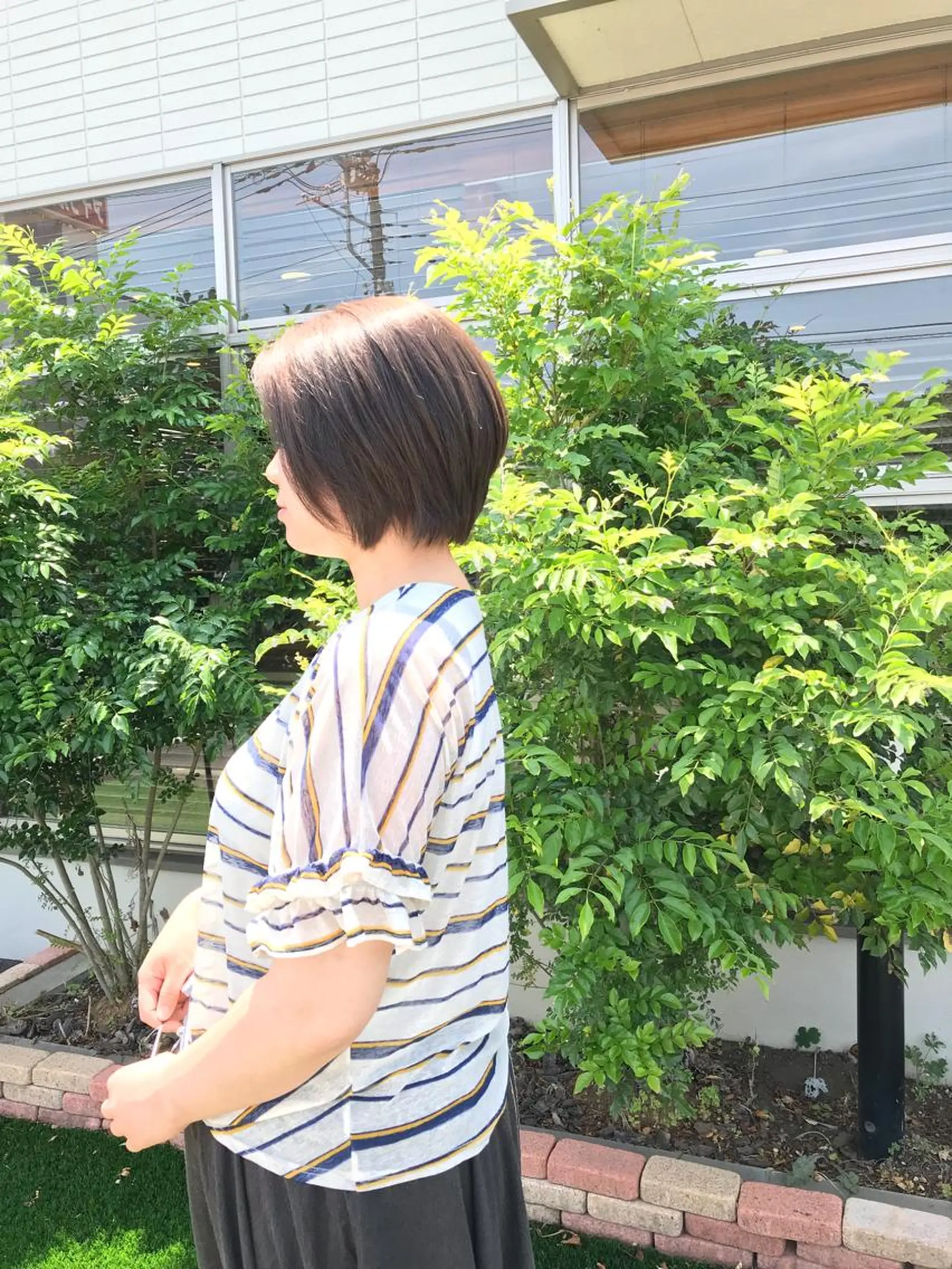 ショート カラー 佐々木 浩之のヘアスタイル