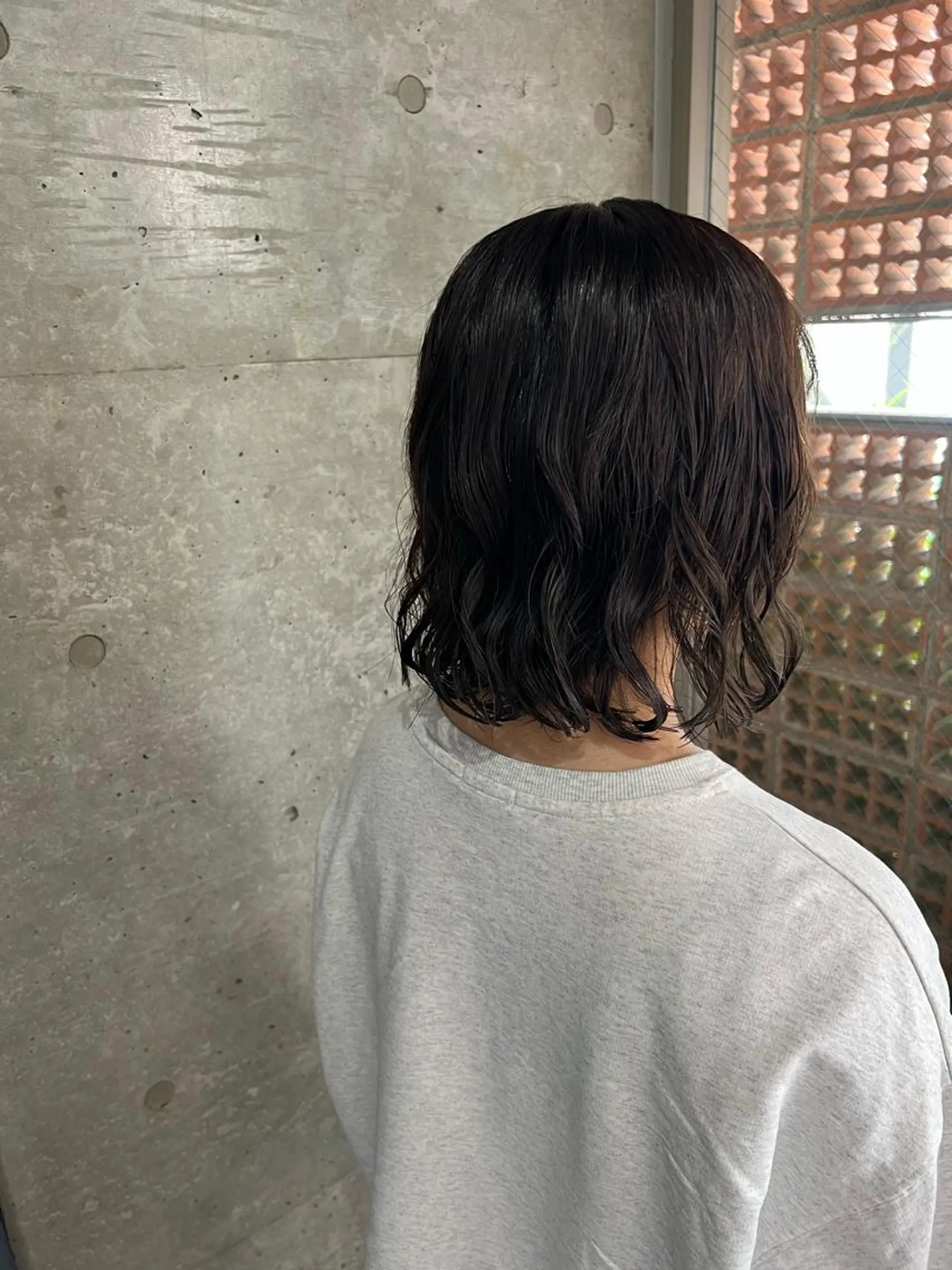 パーマ ボブパーマコテ巻き風 パーマNo1深江秀平のヘアスタイル