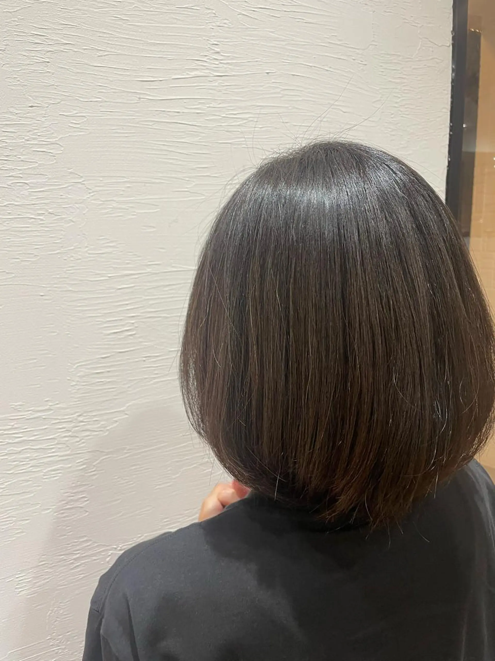 ミディアム 堀口 鈴花のヘアスタイル