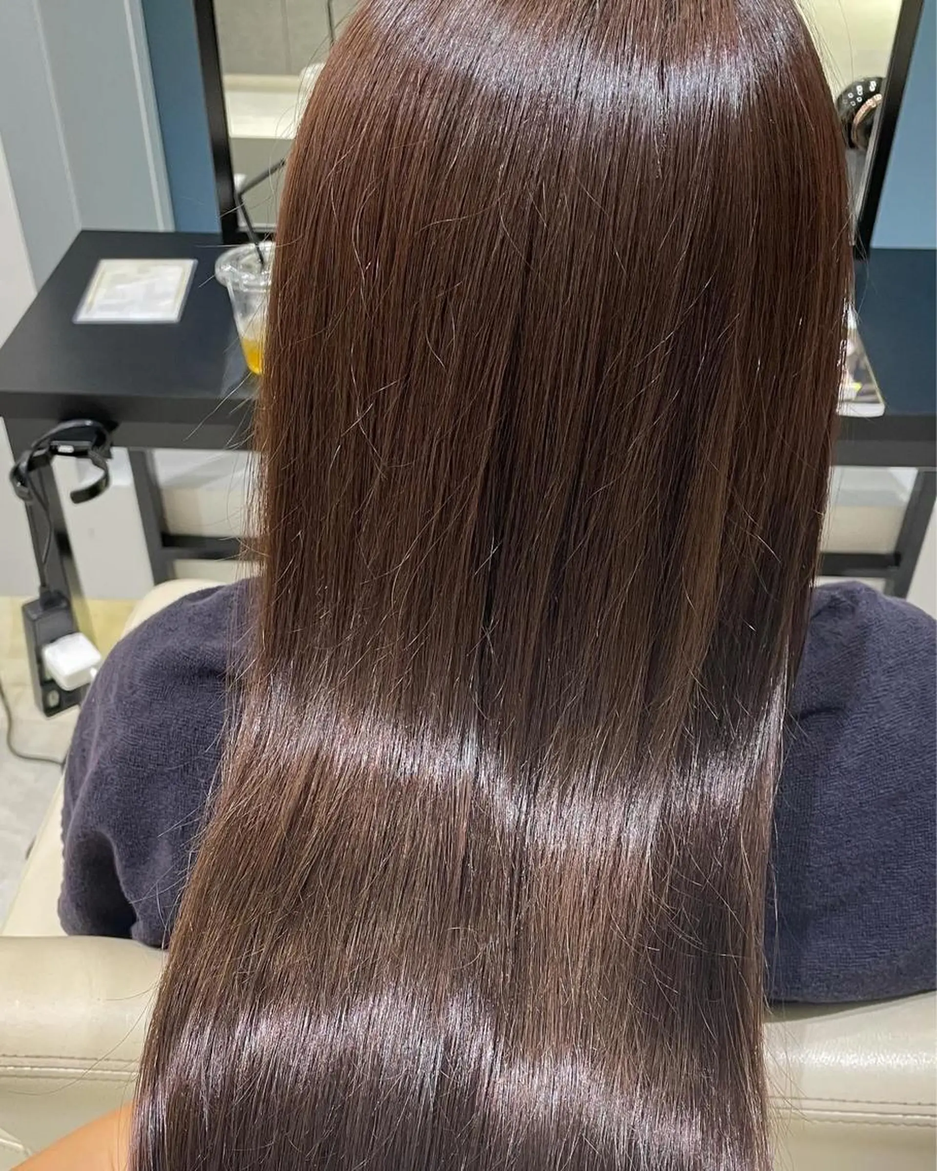 ロング k-two corso所属・パーマモデル募集🌈 森脇帆南のヘアスタイル