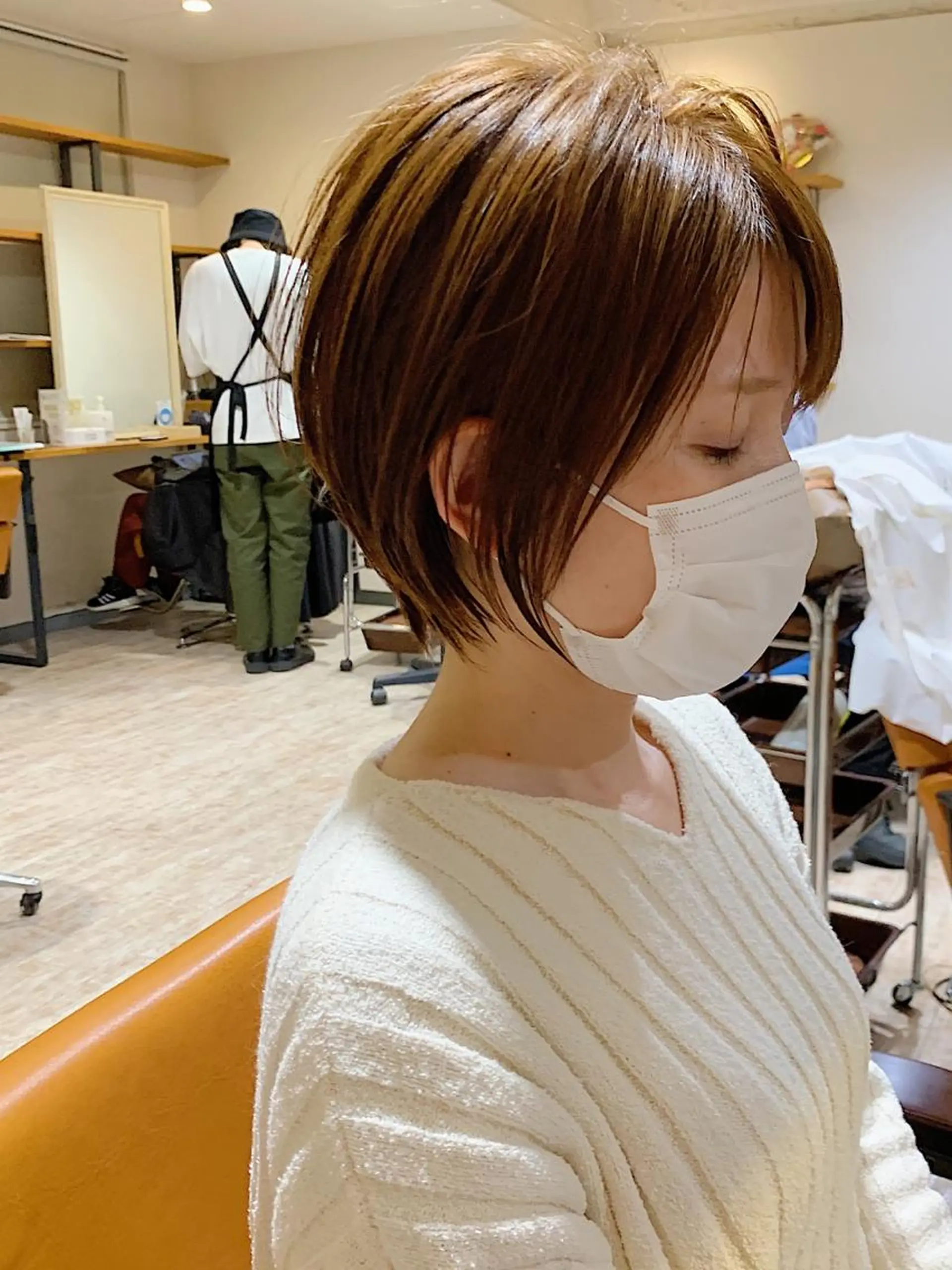 ショート カラー 🍋似合わせ✖️ ｼｮｰﾄﾍｱ🍋早田のヘアスタイル