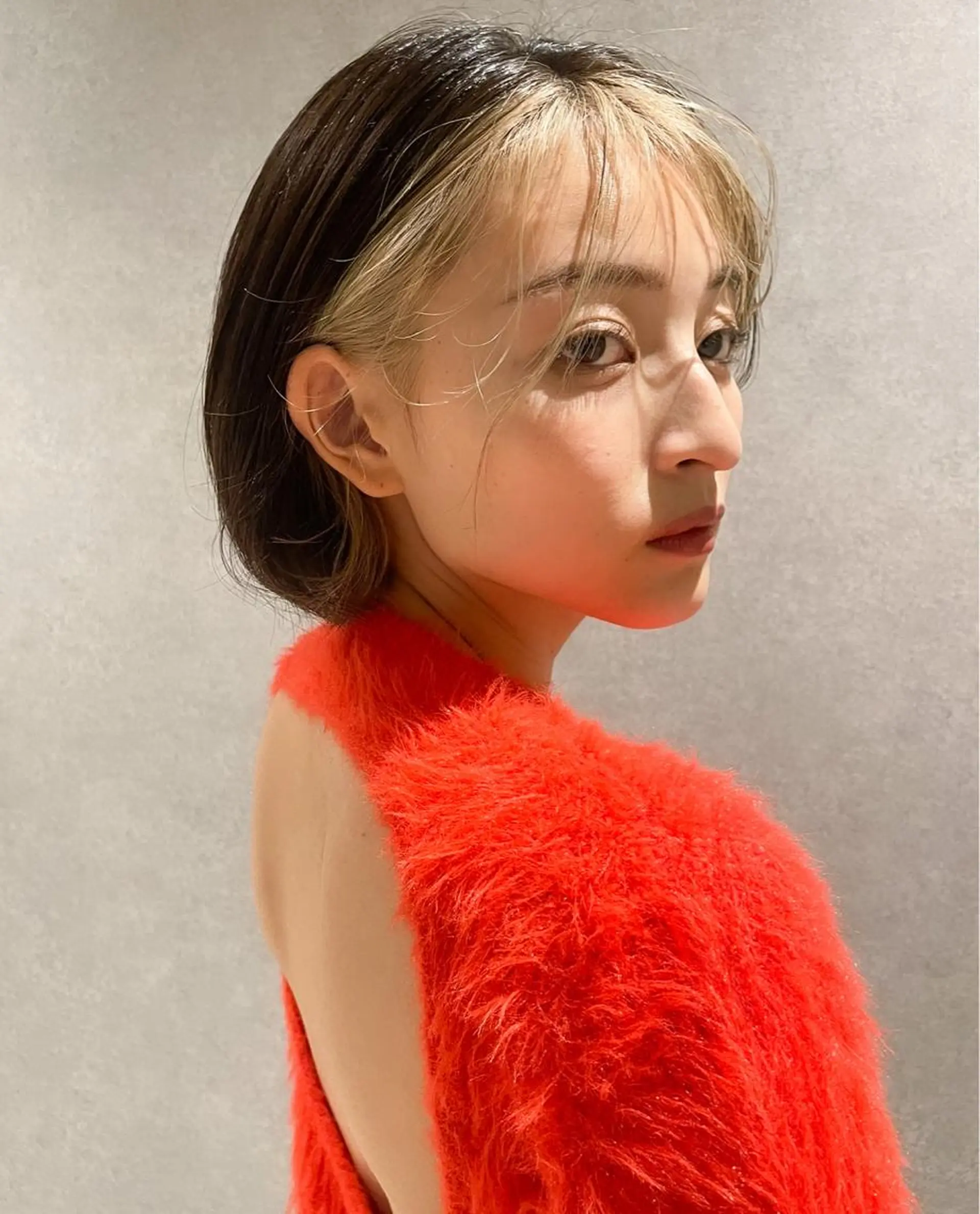 ショート カット ヘアカラー トリートメント 【20代ダメージ毛に 髪質改善】のヘアスタイル