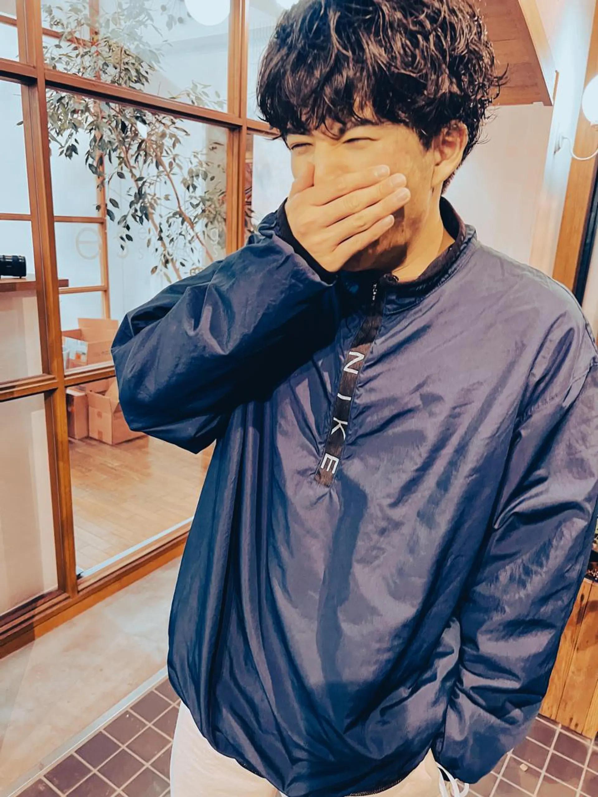 ショート パーマ つくばUtooe's 副店長　寺沢颯のヘアスタイル