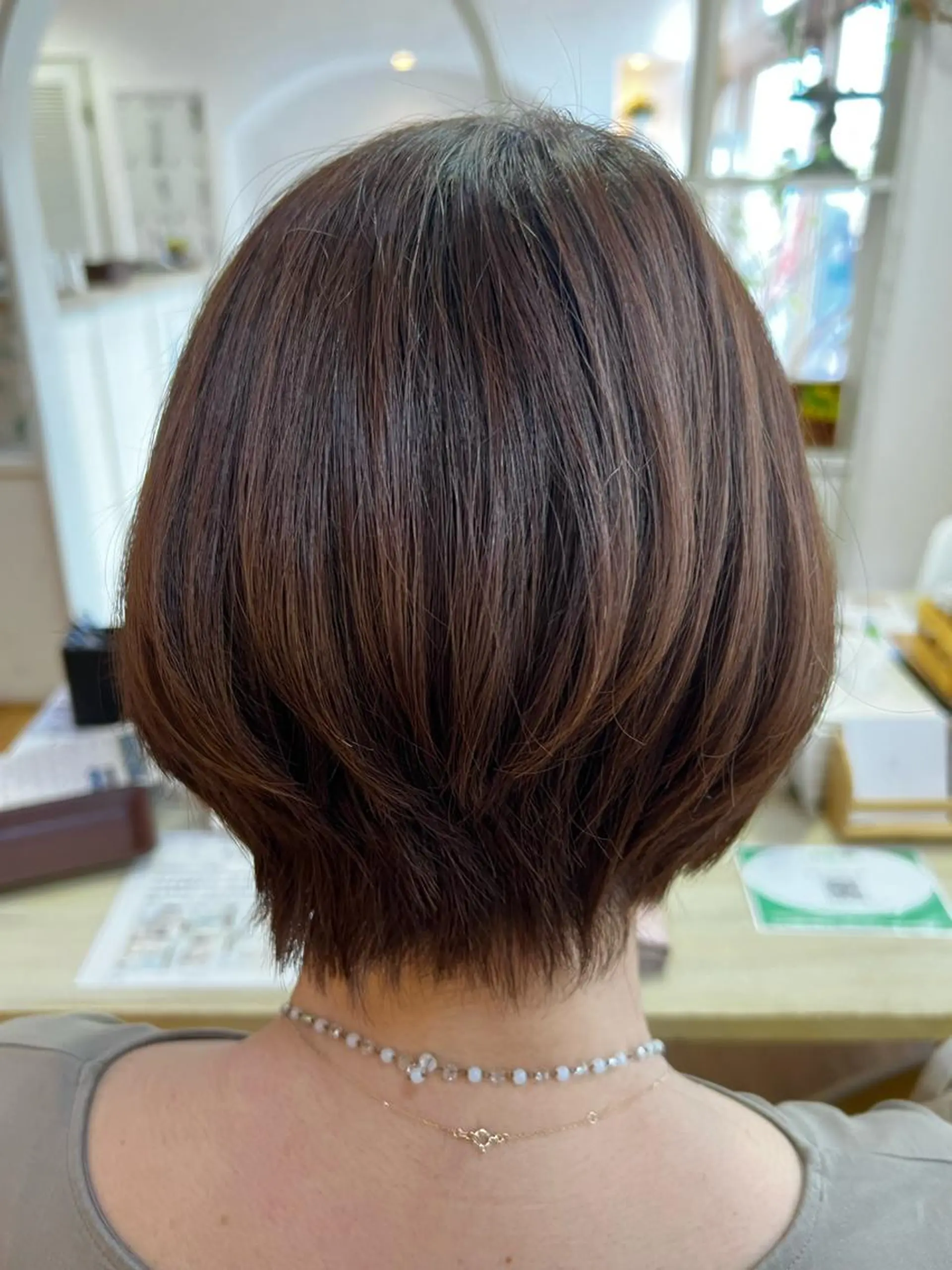 ショート カラー 草津駅》 SATO💐のヘアスタイル