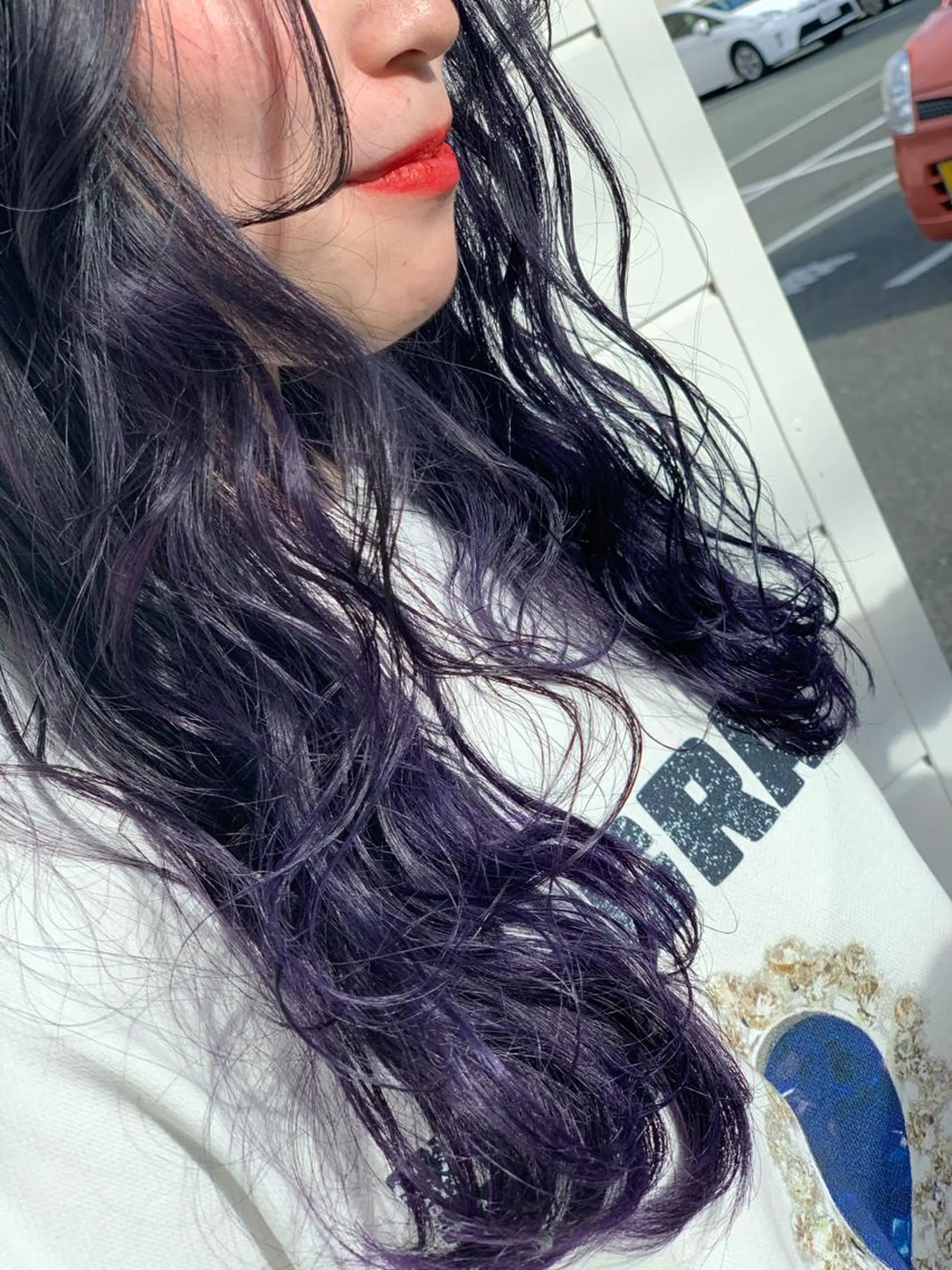 ロング カラー 山中 亮司のヘアスタイル