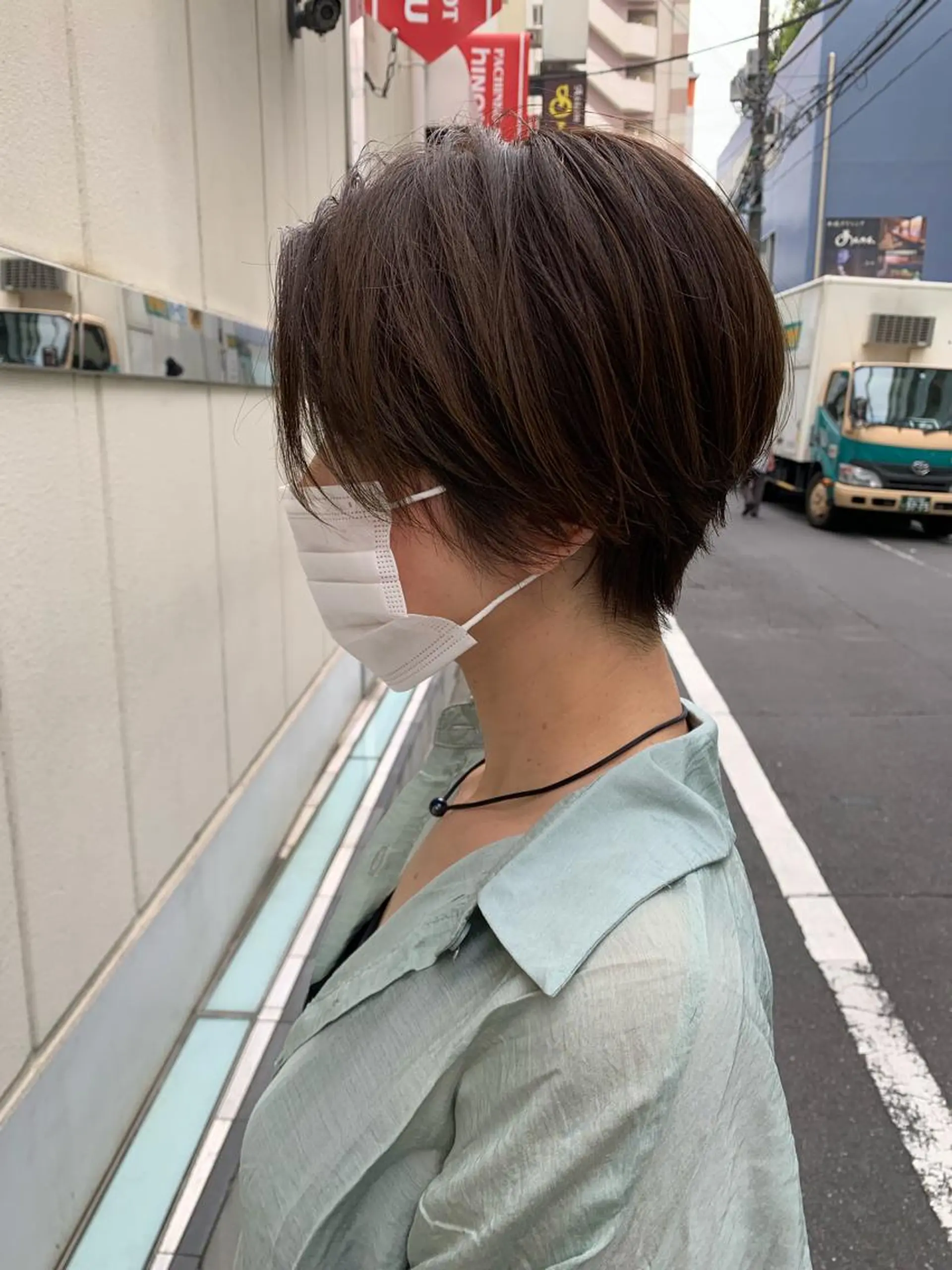 セミロング カラー パーマ ヘアアレンジ メンズ マツエク・マツパ アイブロウ beauty: beast 中目黒店のヘアスタイル