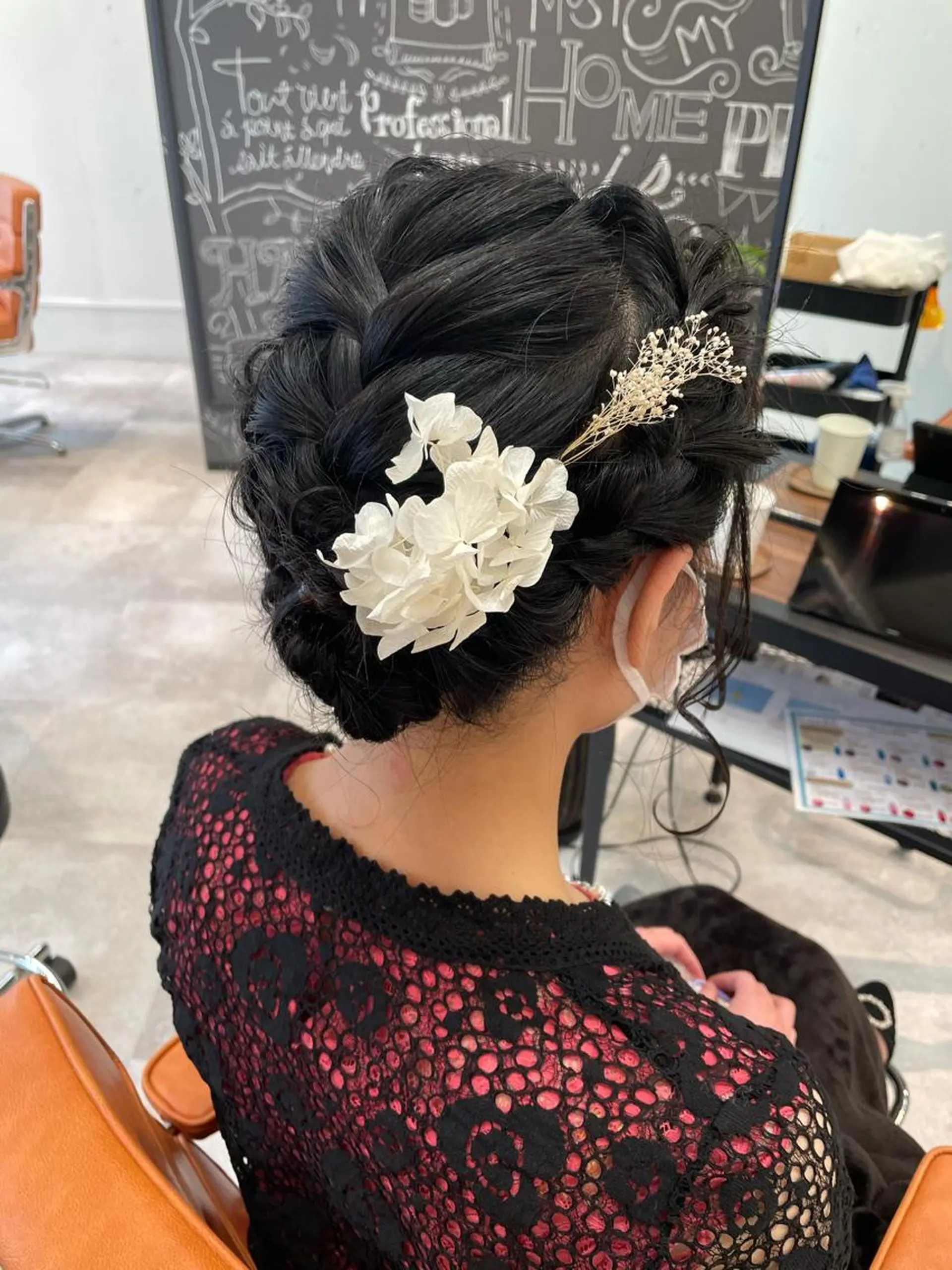 ヘアアレンジ 結婚式・ブライダル ヘアセット 久保田 千尋のヘアスタイル