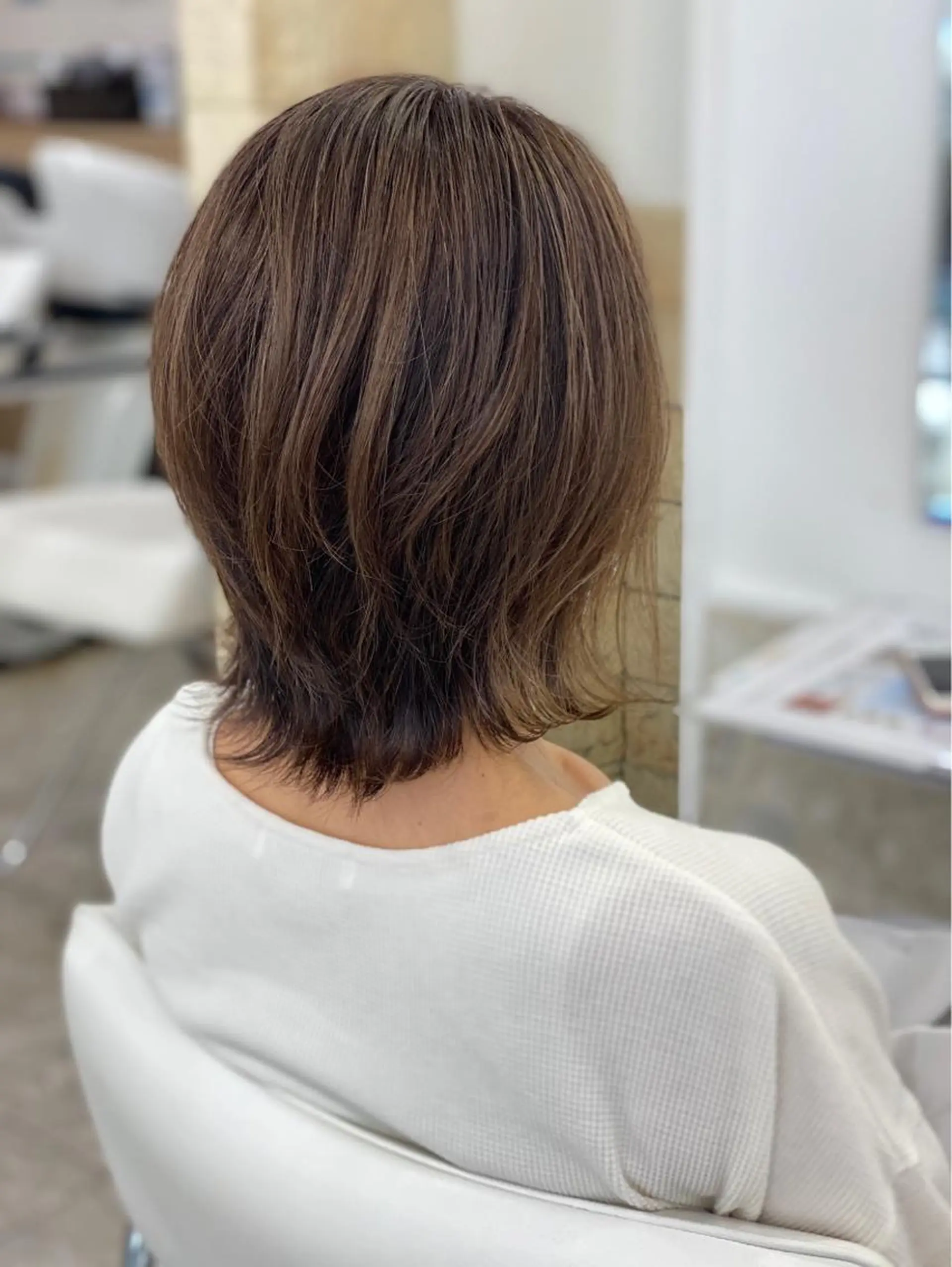 ミディアム カラー 🧸髪質改善特化 金澤 彩香🎀のヘアスタイル