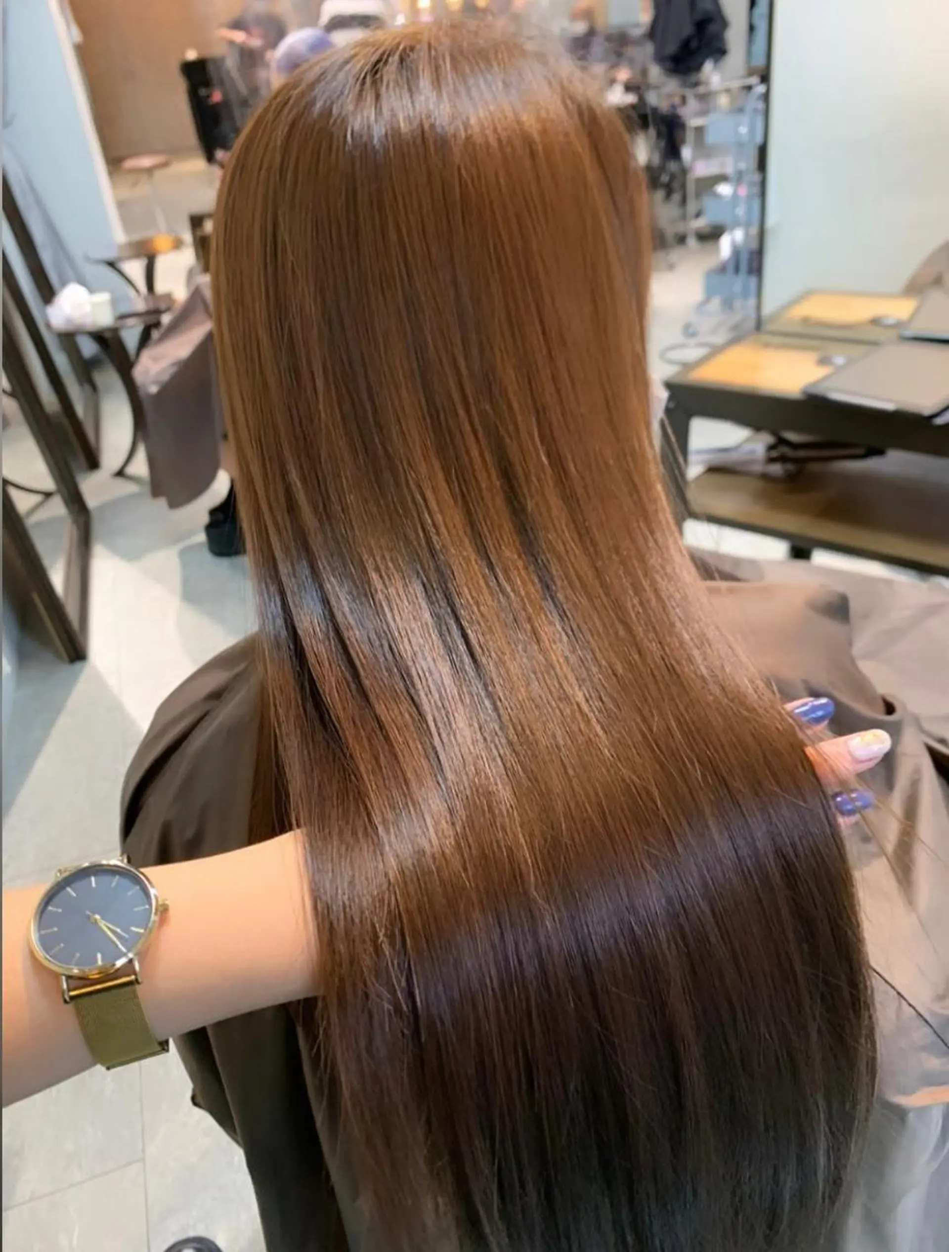ロング カラー カット ヘアカラー トリートメント 💘大人可愛く💘 Natsuki❥❥❥のヘアスタイル