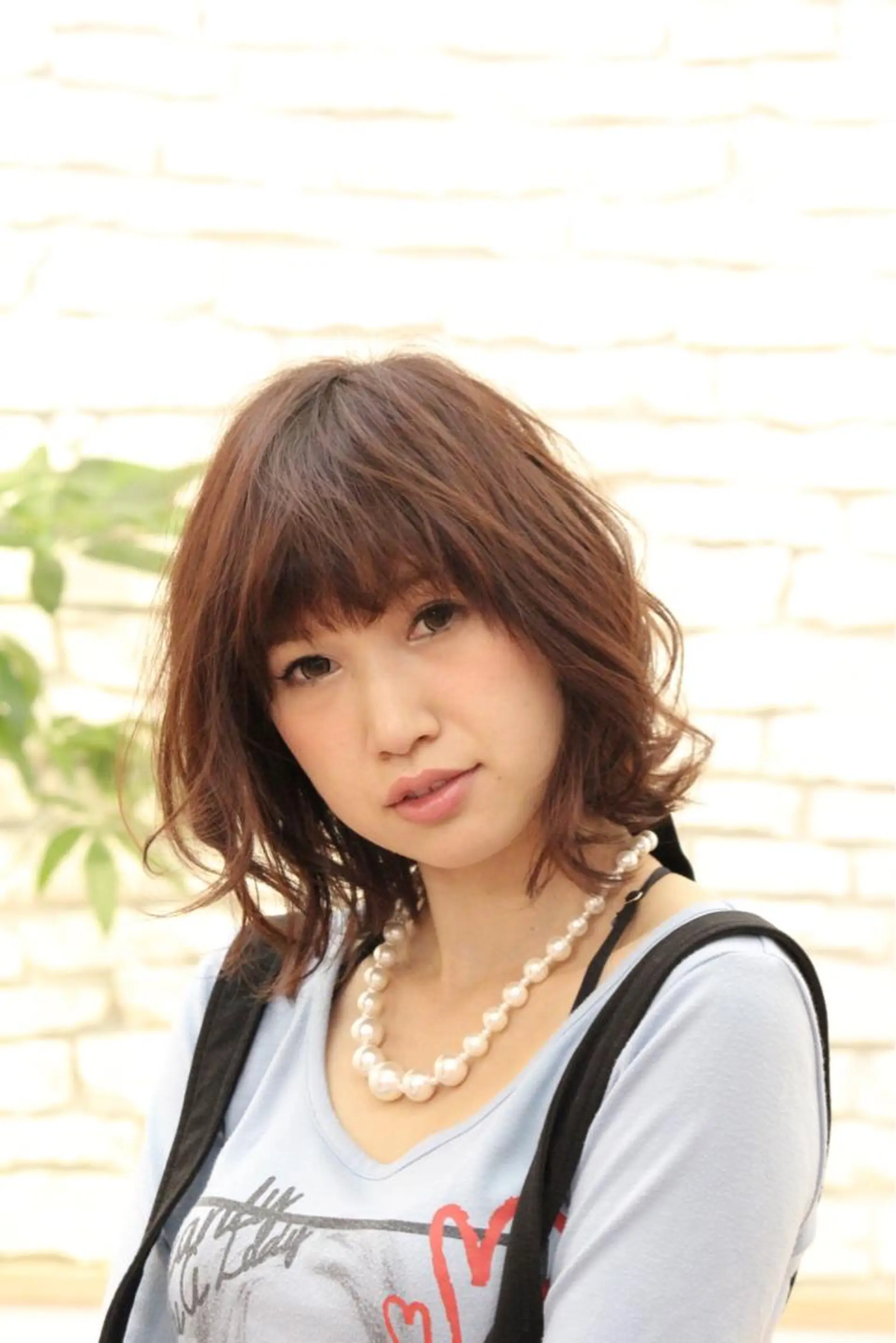 ショート ミディアム パーマ M.SLASH 大元研二のヘアスタイル