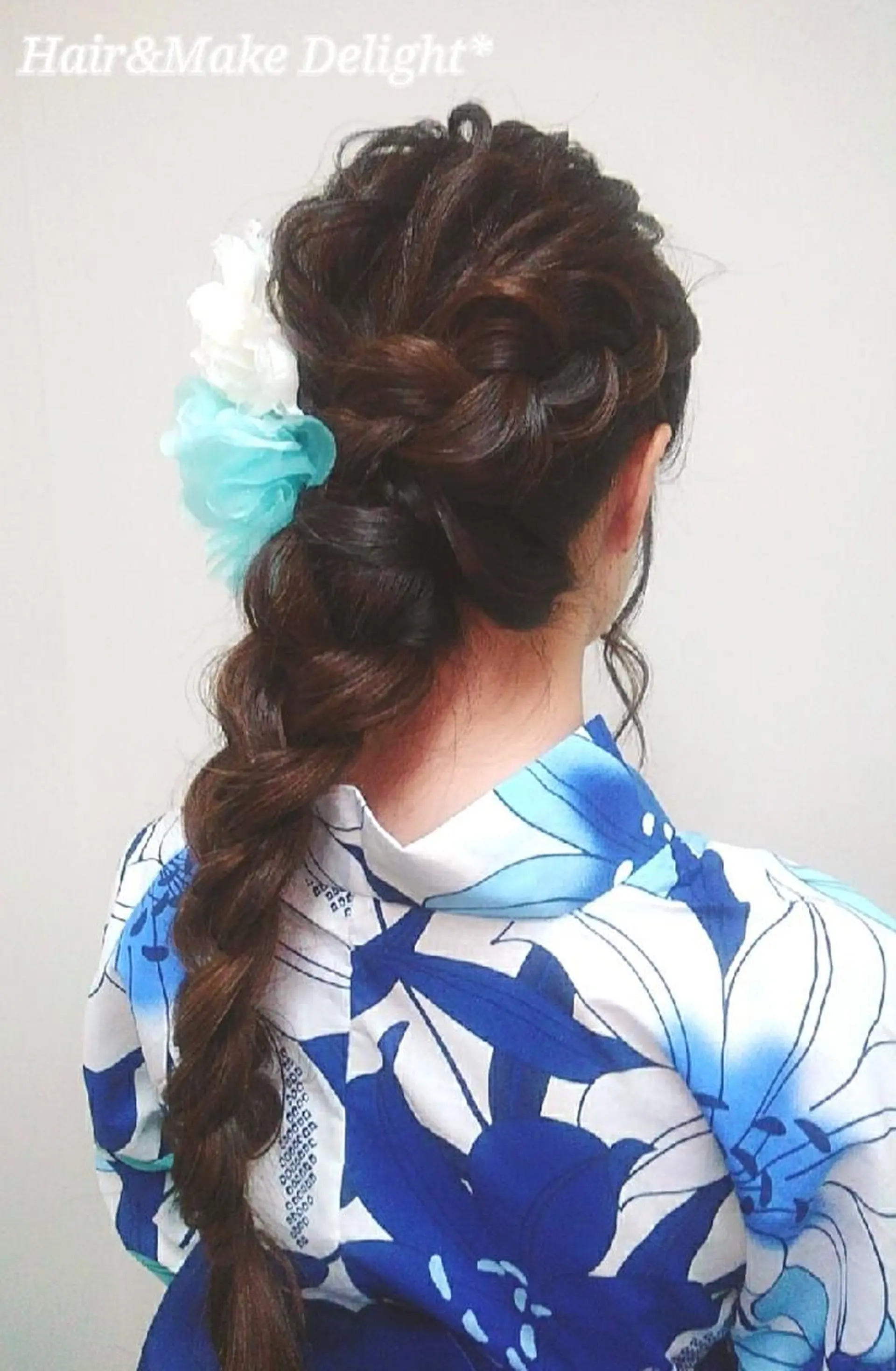 ロング ヘアアレンジ Hair&Make  Delight*のヘアスタイル