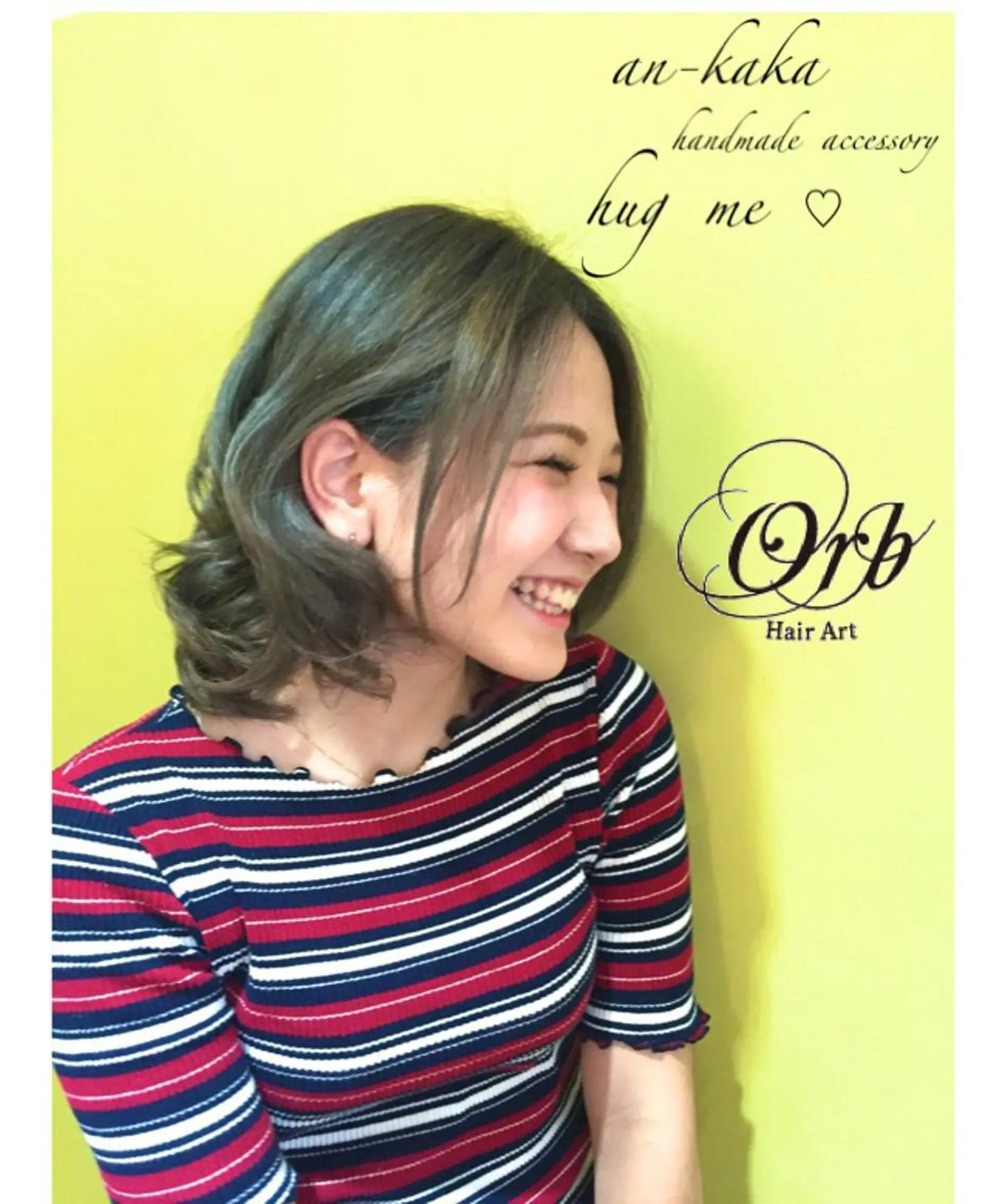 ショート ミディアム カラー パーマ 鬼頭 洋吏のヘアスタイル